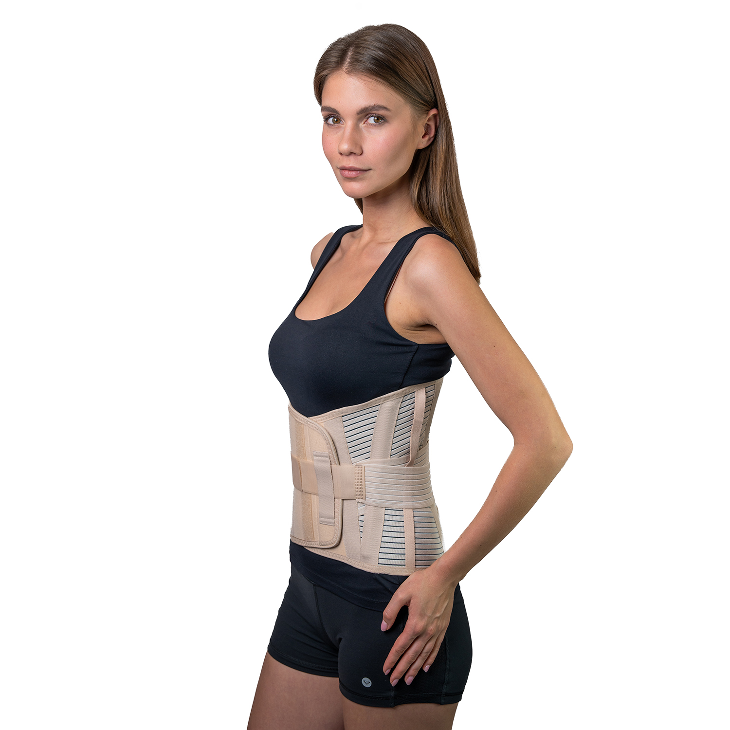 Корсет пояснично-крестцовый с дополнительными поясами, высота спины 32 см