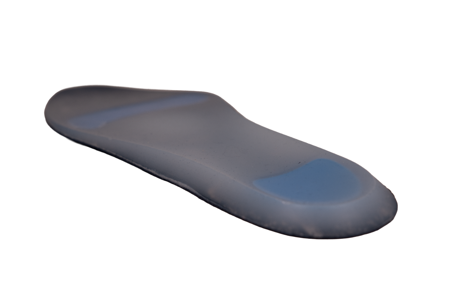 Стелька силиконовая, полная длина, тканевое покрытие