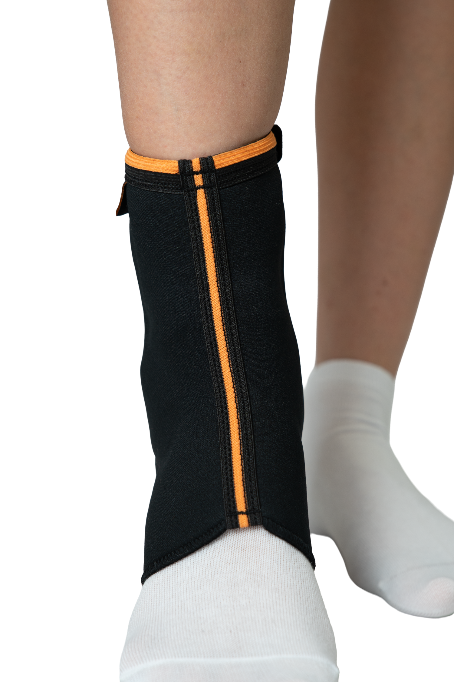 Суппорт лодыжки с защитой лодыжечной подушечки с застежкой-молнией