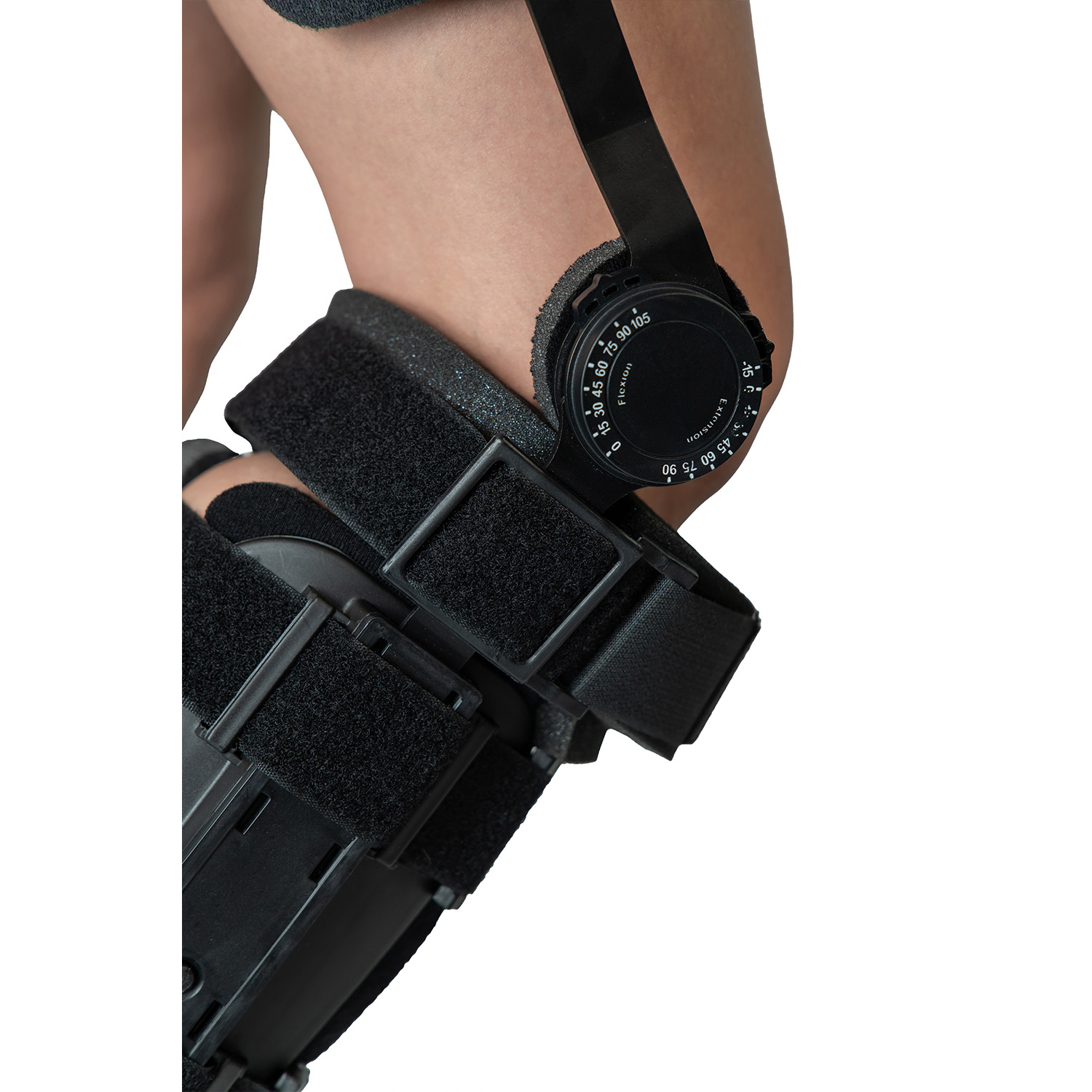 Ортез коленный расширяемый, регулируемый по углу наклона