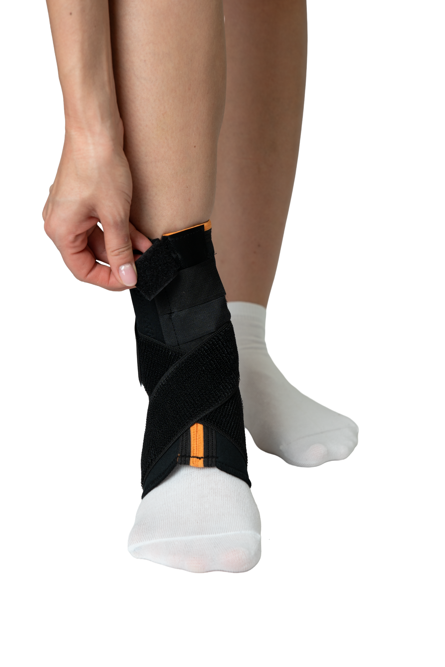 Стабилизатор лодыжки с застежкой на липучке
