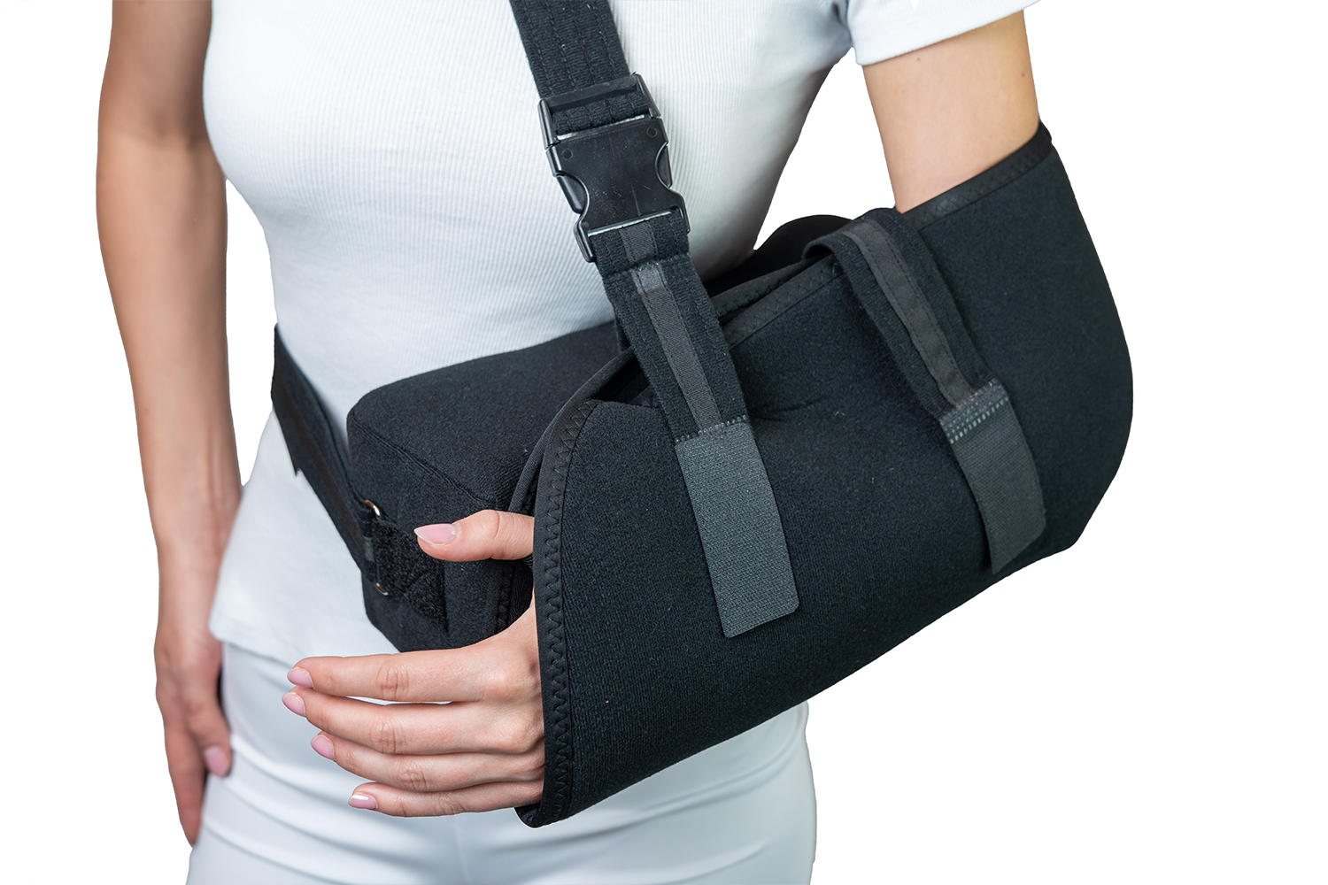 Опора плечевая  c мягким подлокотником  30 градусов