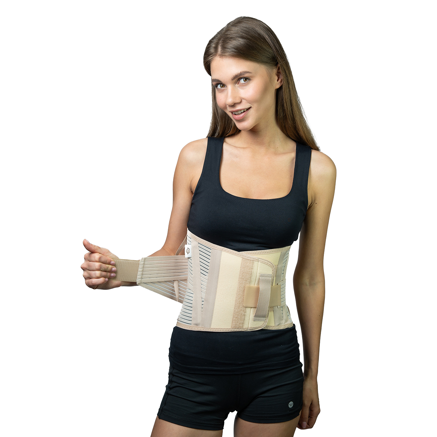 Корсет пояснично-крестцовый с дополнительными поясами, высота спины 26 см