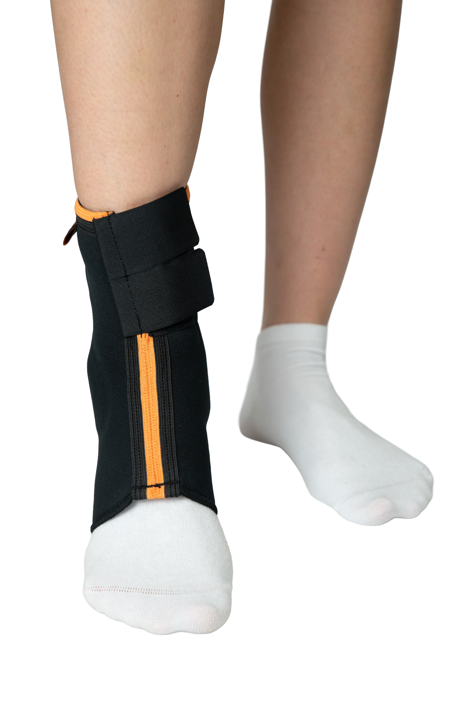 Суппорт лодыжки с защитой лодыжечной подушечки с застежкой на липучке