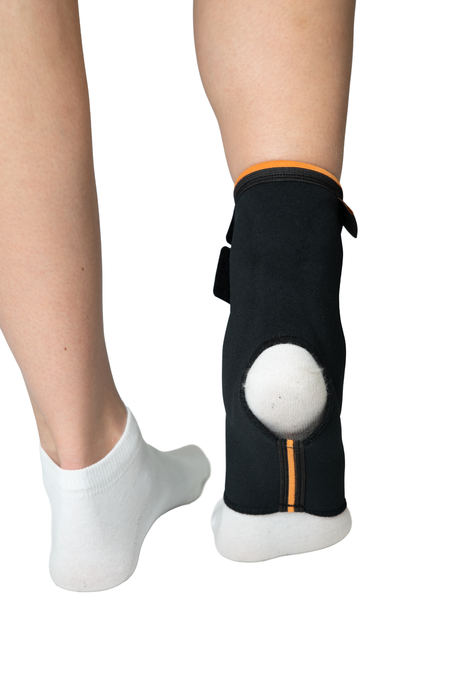 Суппорт лодыжки с защитой лодыжечной подушечки с застежкой на липучке
