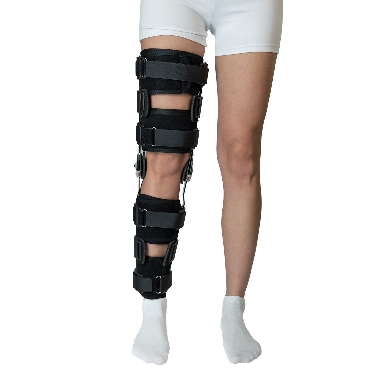 Ортез для коленного сустава, регулируемый по углу наклона