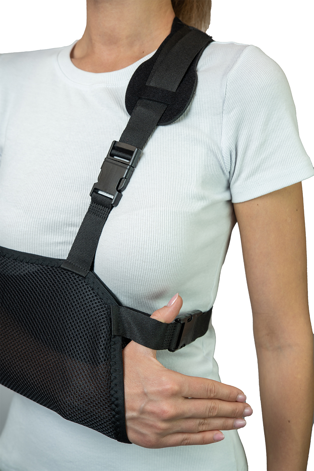 Бандаж базовый на руку, ткань сетчатая