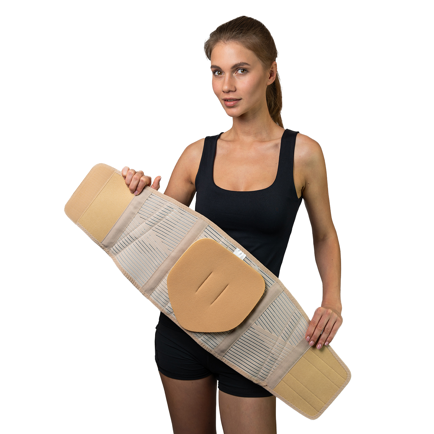 Корсет пояснично-крестцовый, высота спины 26 см