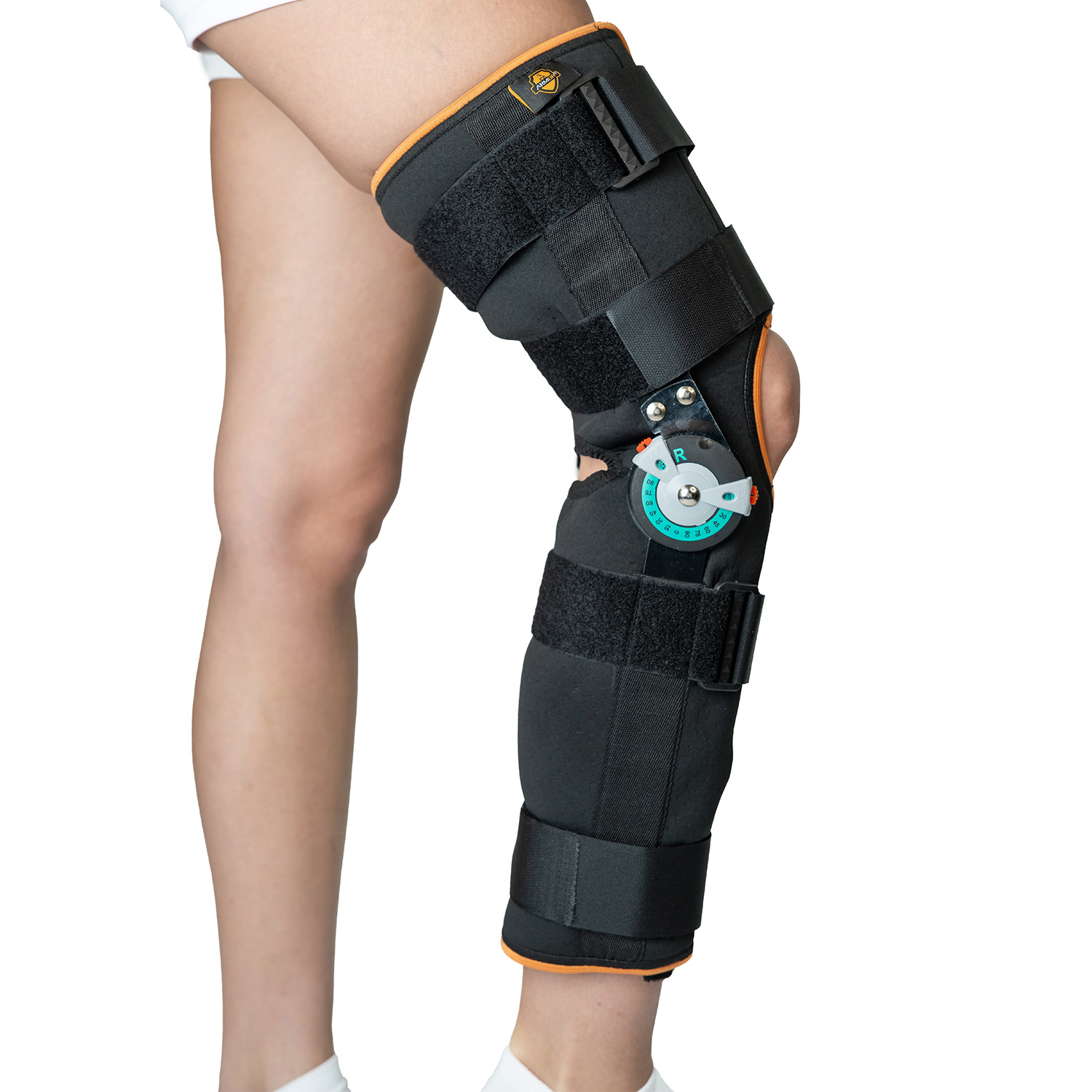 Ортез коленный неопреновый, регулируемый по углу наклона