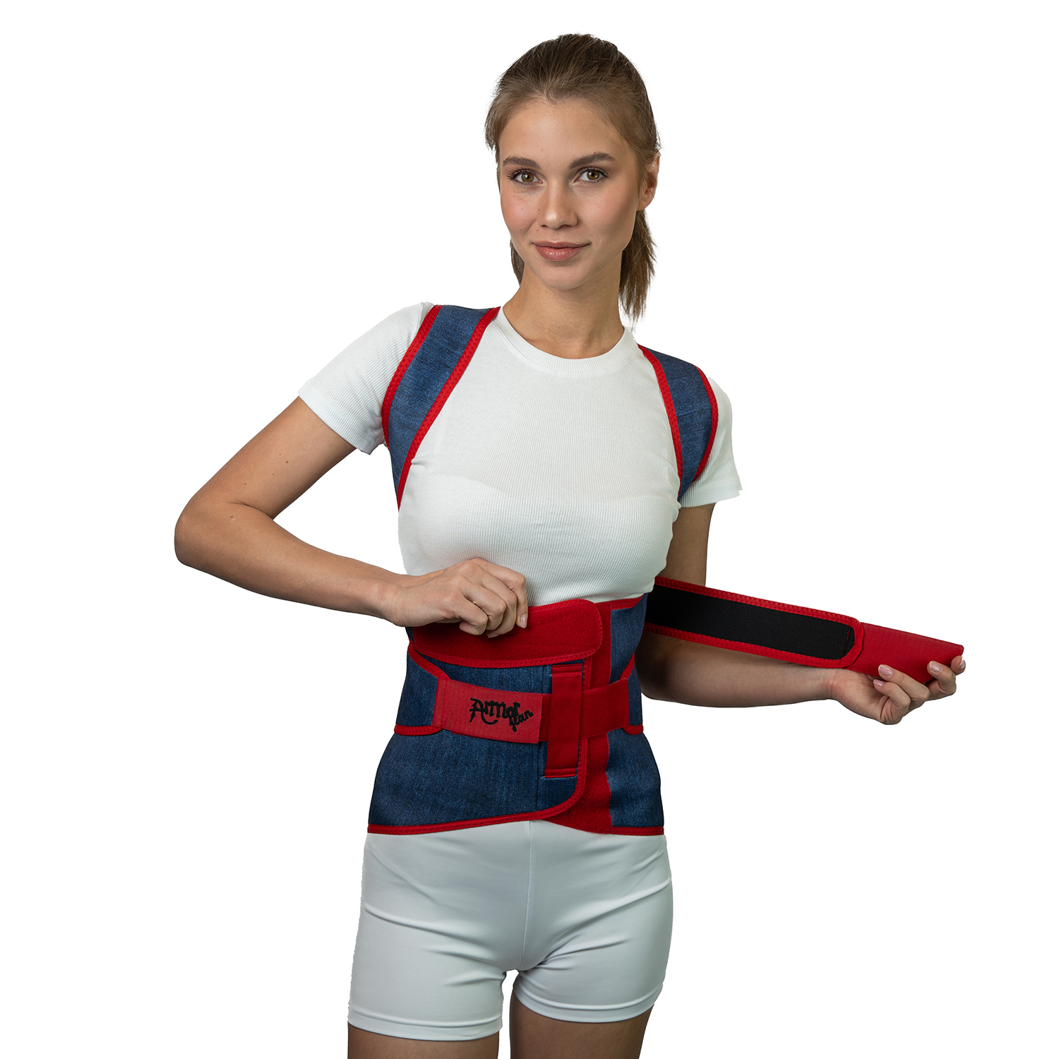 Корсет для поясницы джинс