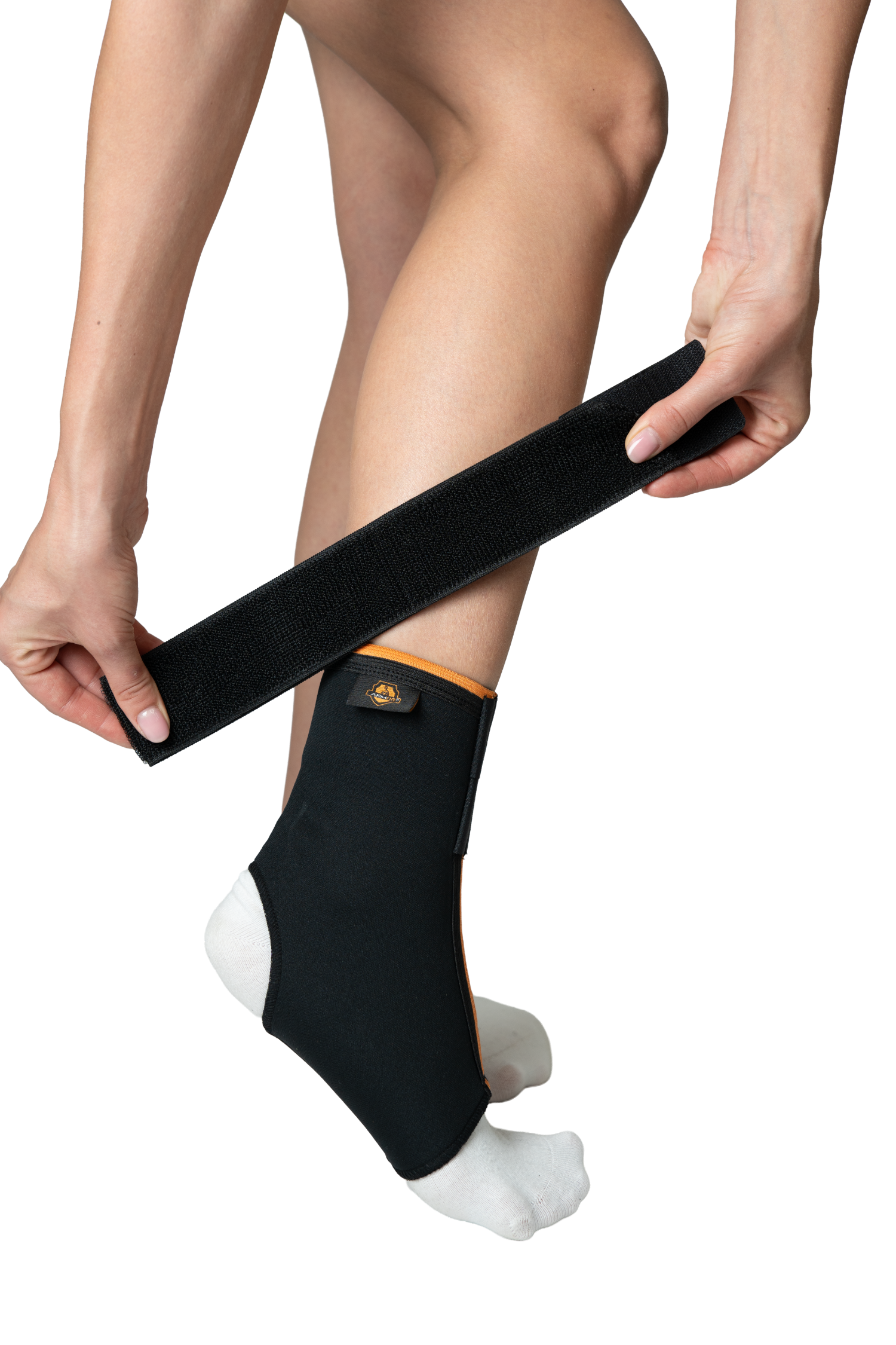 Суппорт лодыжки с застежкой на липучку