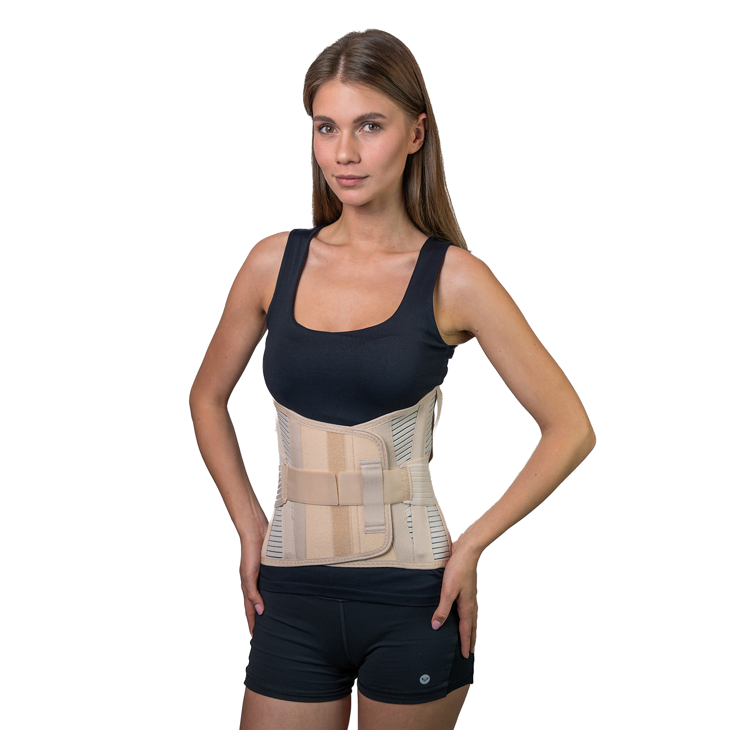 Корсет пояснично-крестцовый с дополнительными поясами, высота спины 32 см