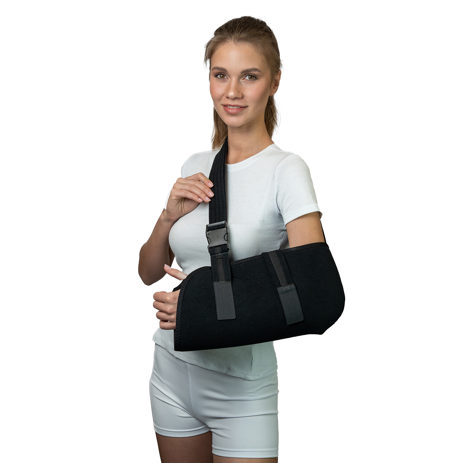 Опора плечевая  c мягким подлокотником  30 градусов