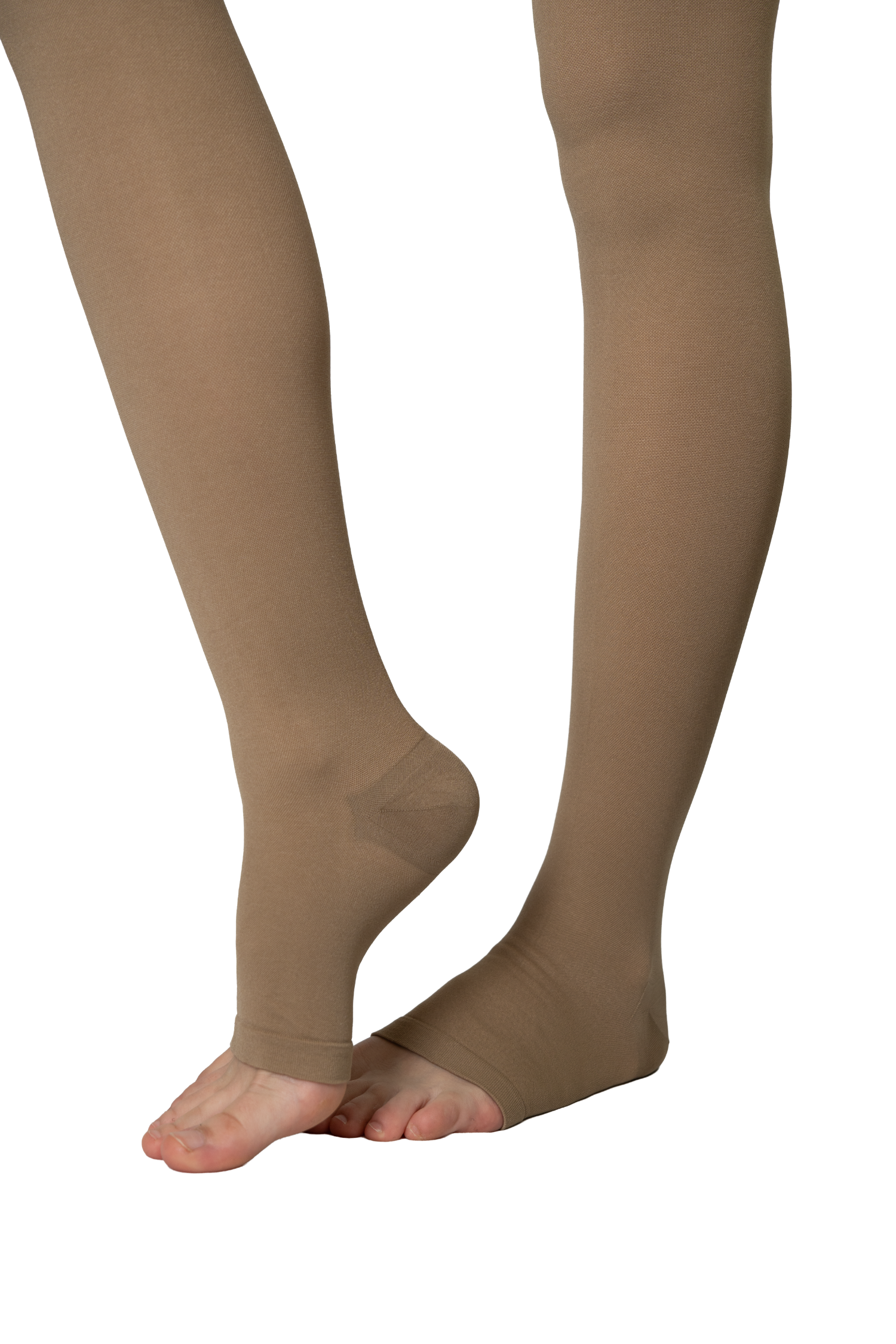 Чулки-колготки медицинские компрессионные с открытым носком