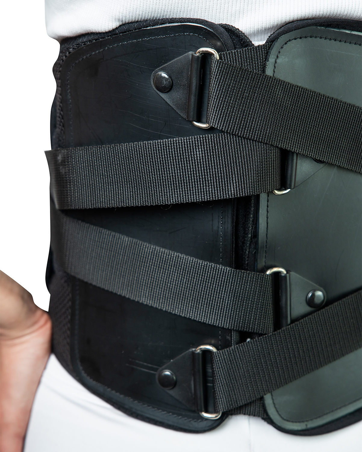 Корсет неопрен пояснично-крестцовый с пластиковой опорой