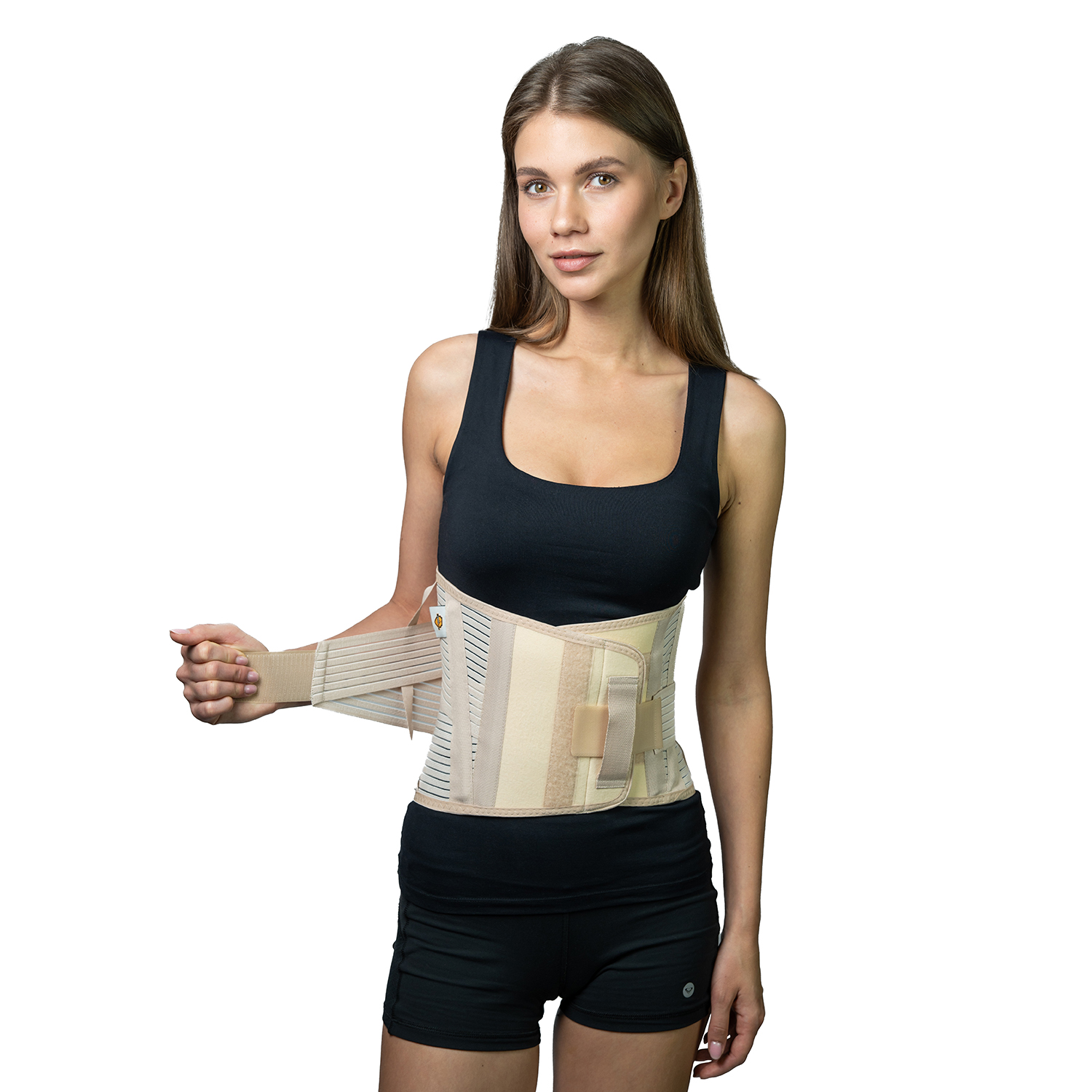 Корсет пояснично-крестцовый с дополнительными поясами, высота спины 26 см