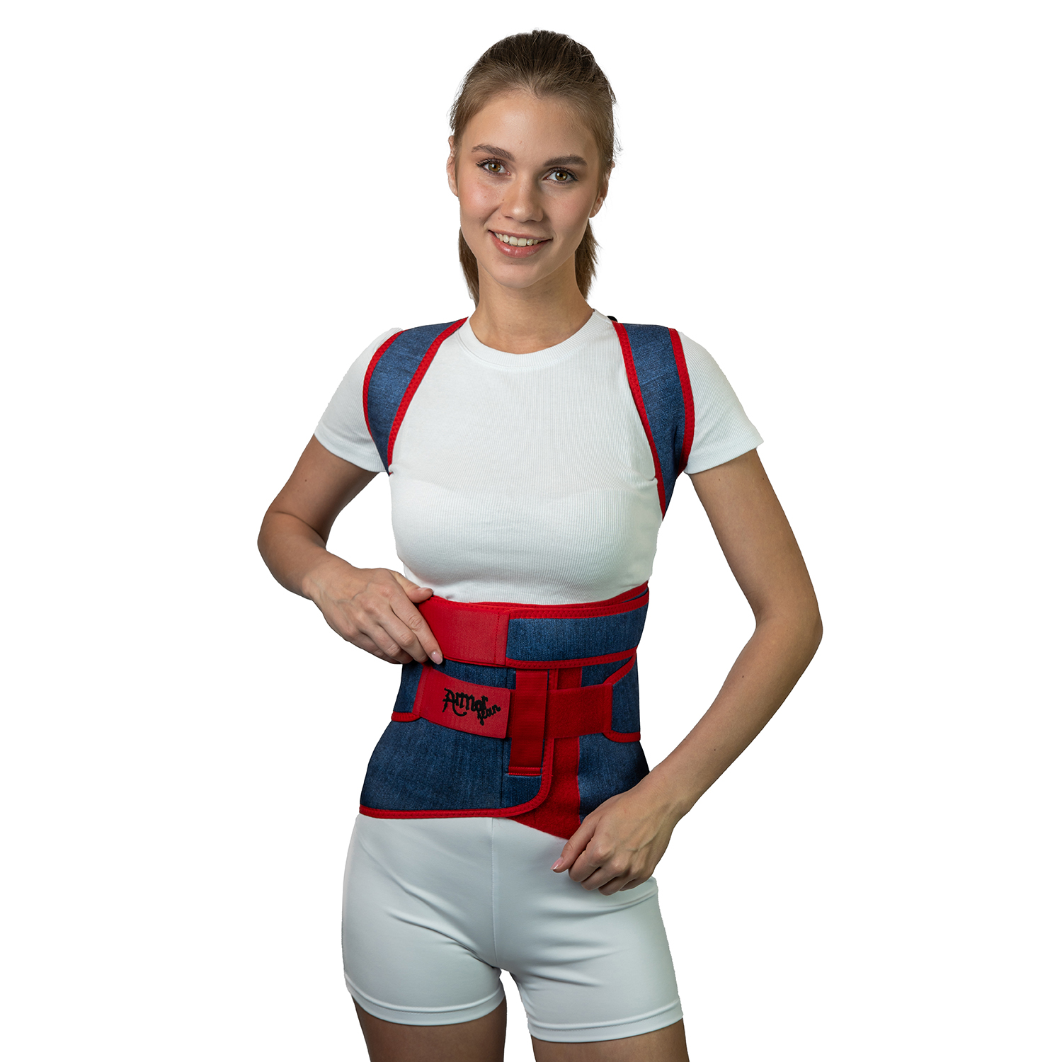 Корсет для поясницы джинс