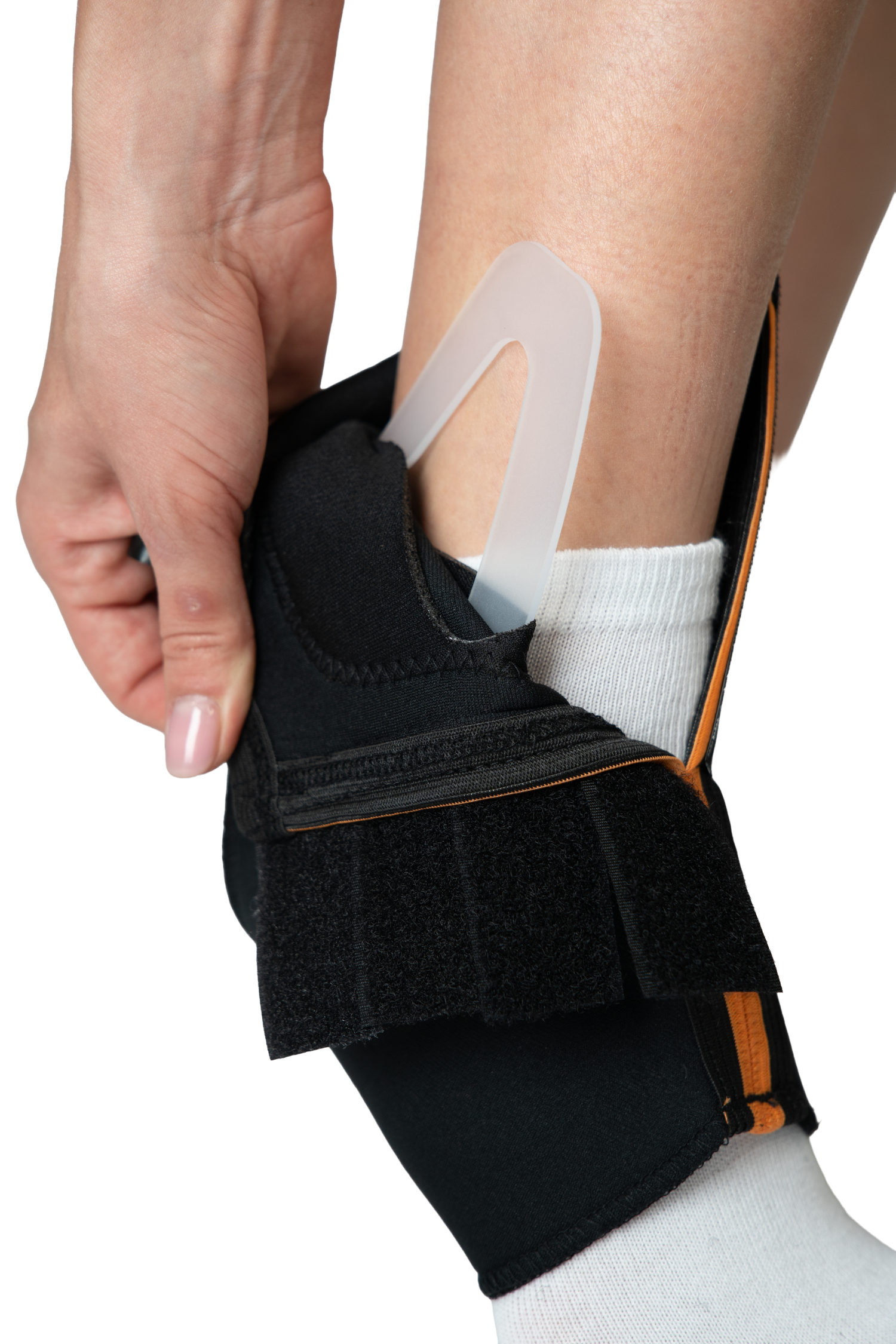 Стабилизатор лодыжки с застежкой на липучке