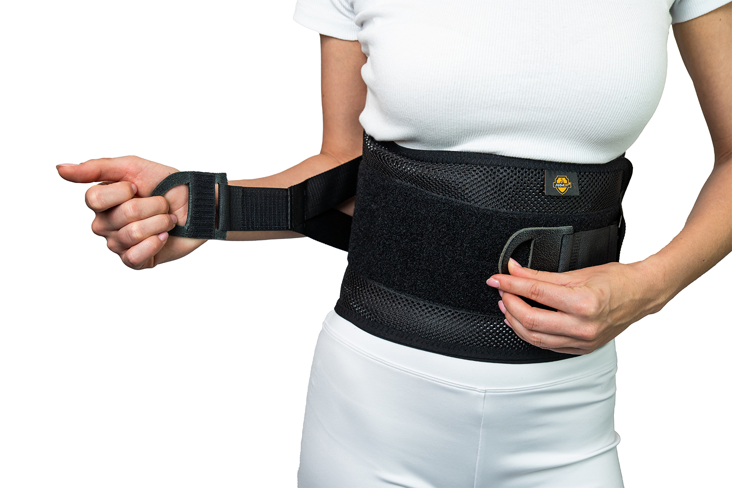 Корсет неопрен пояснично-крестцовый с пластиковой опорой