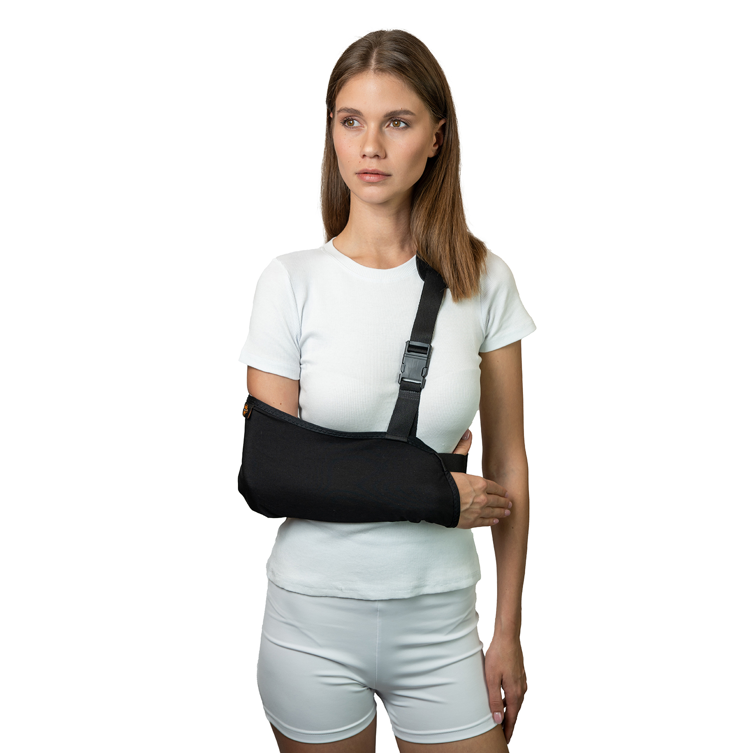 Нарукавник с дополнительным поясом, габардин базовый