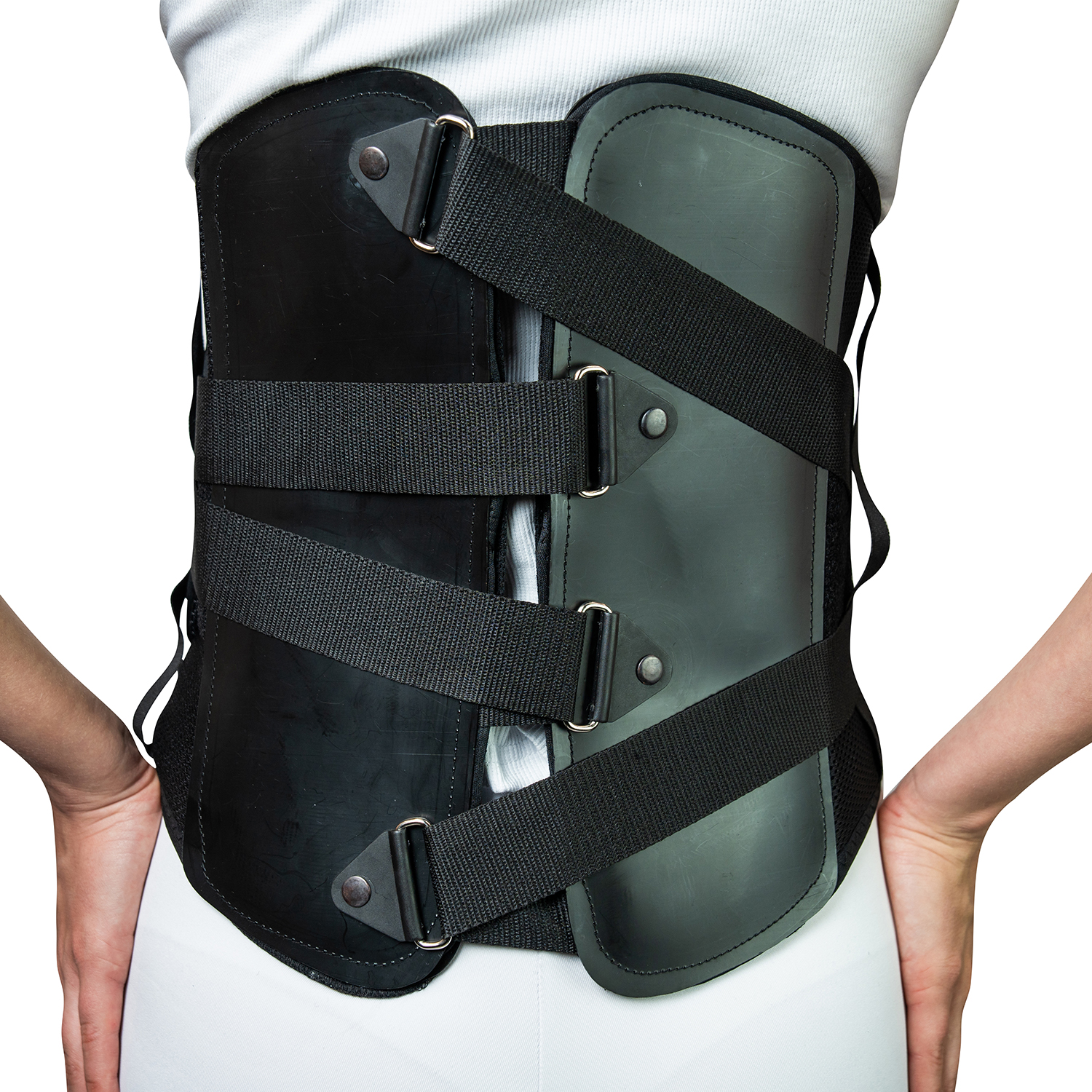 Корсет пояснично-крестцовый, с пластиковой опорой, высота спины 32 см