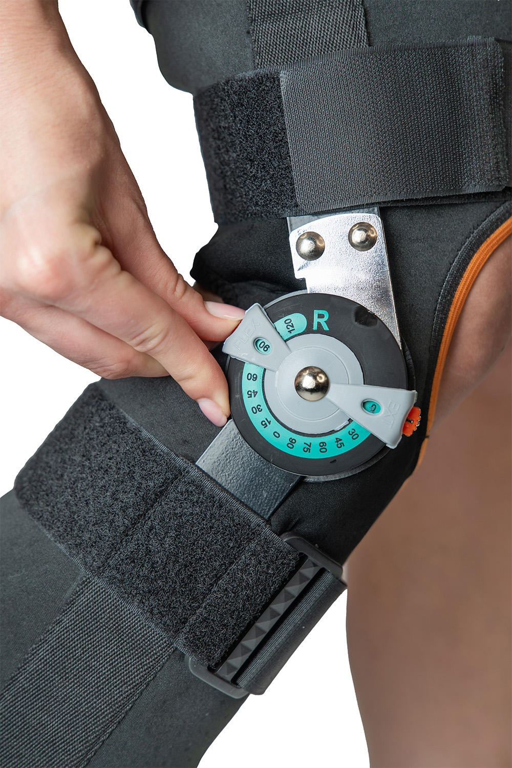 Ортез коленный неопреновый, регулируемый по углу наклона