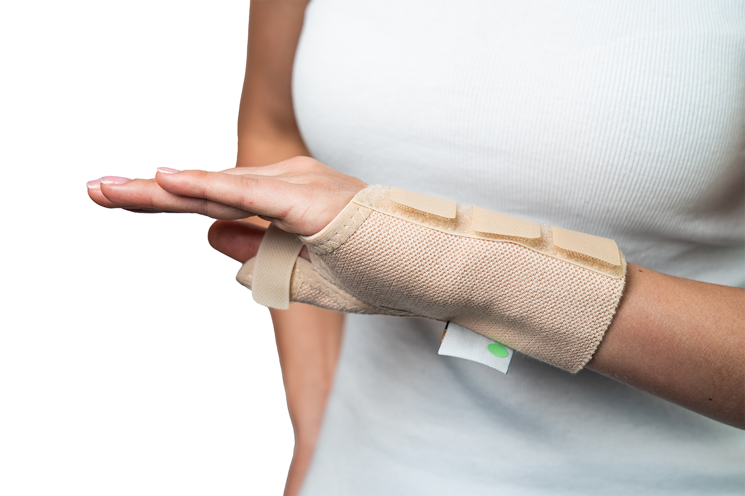 Шина правая базовая для большого пальца с алюминиевой опорой