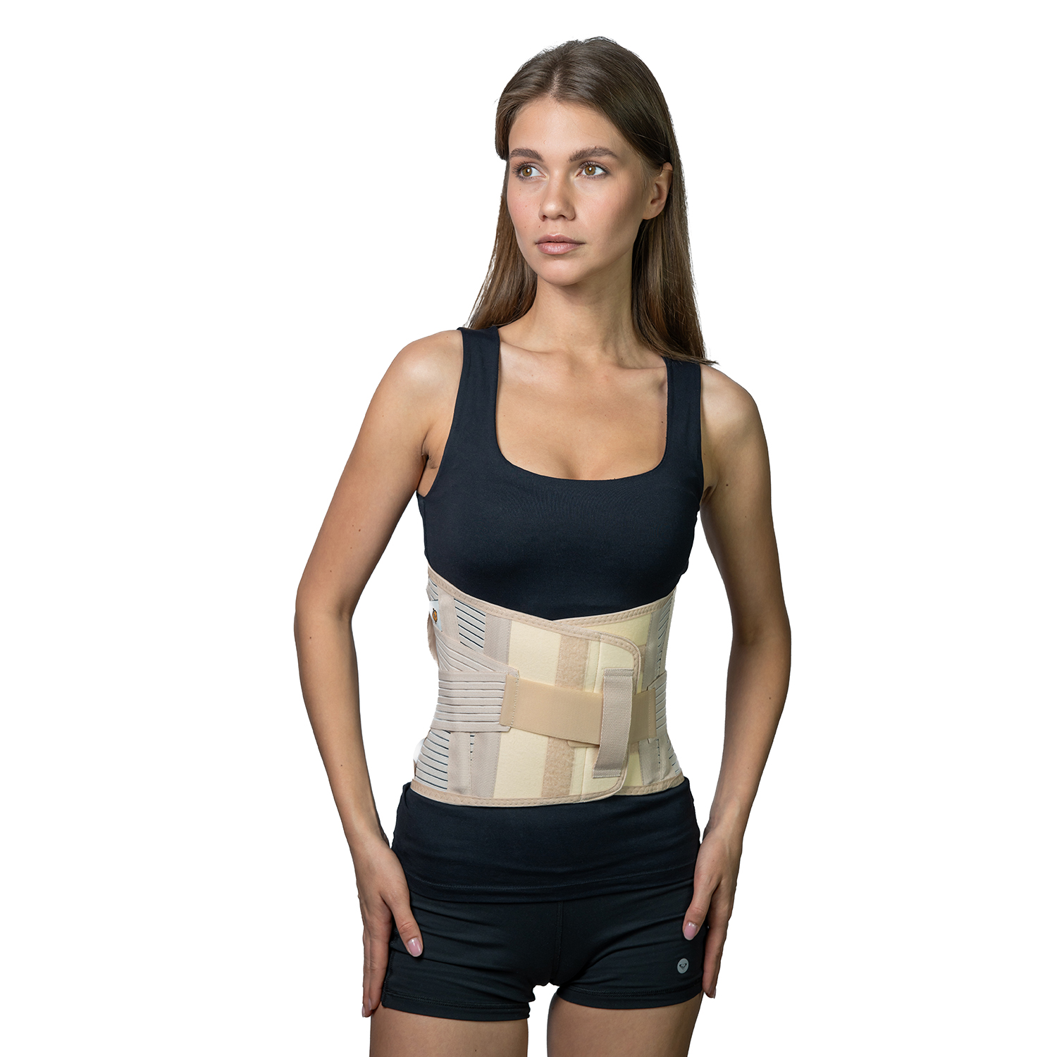 Корсет пояснично-крестцовый с дополнительными поясами, высота спины 26 см