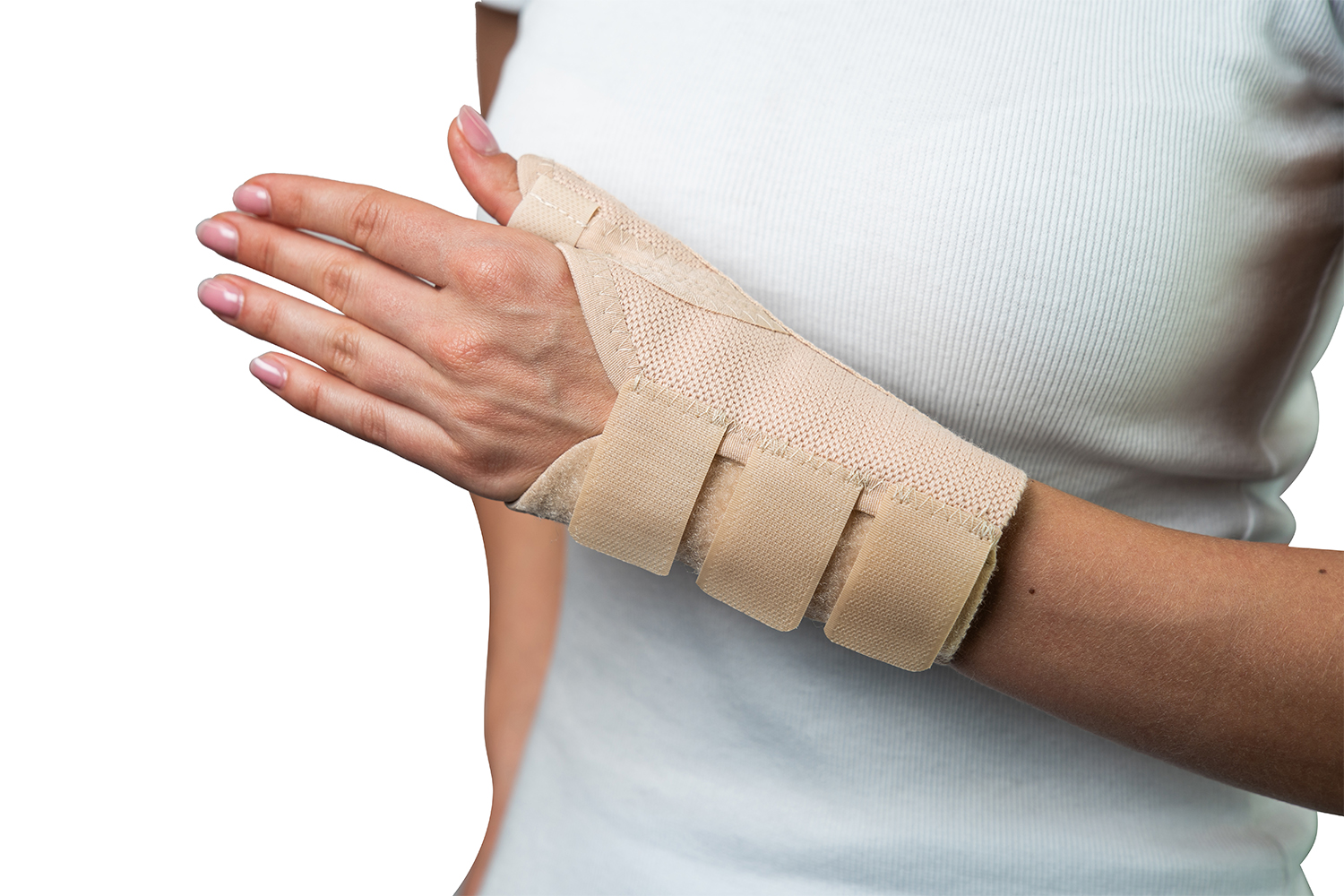 Шина правая базовая для большого пальца с алюминиевой опорой