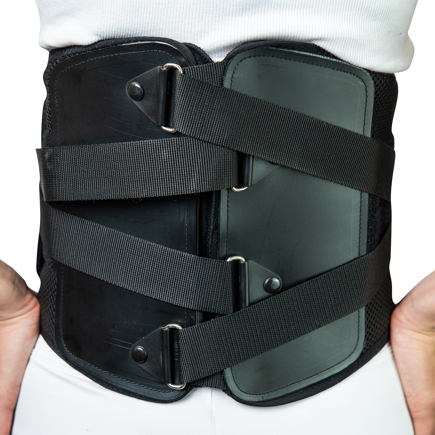 Корсет неопрен пояснично-крестцовый с пластиковой опорой