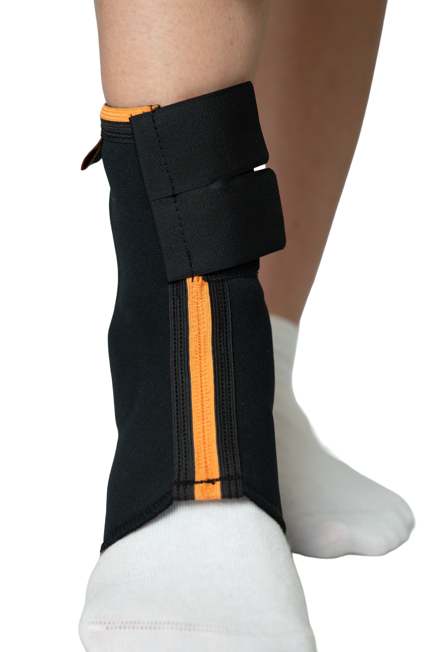 Суппорт лодыжки с защитой лодыжечной подушечки с застежкой на липучке