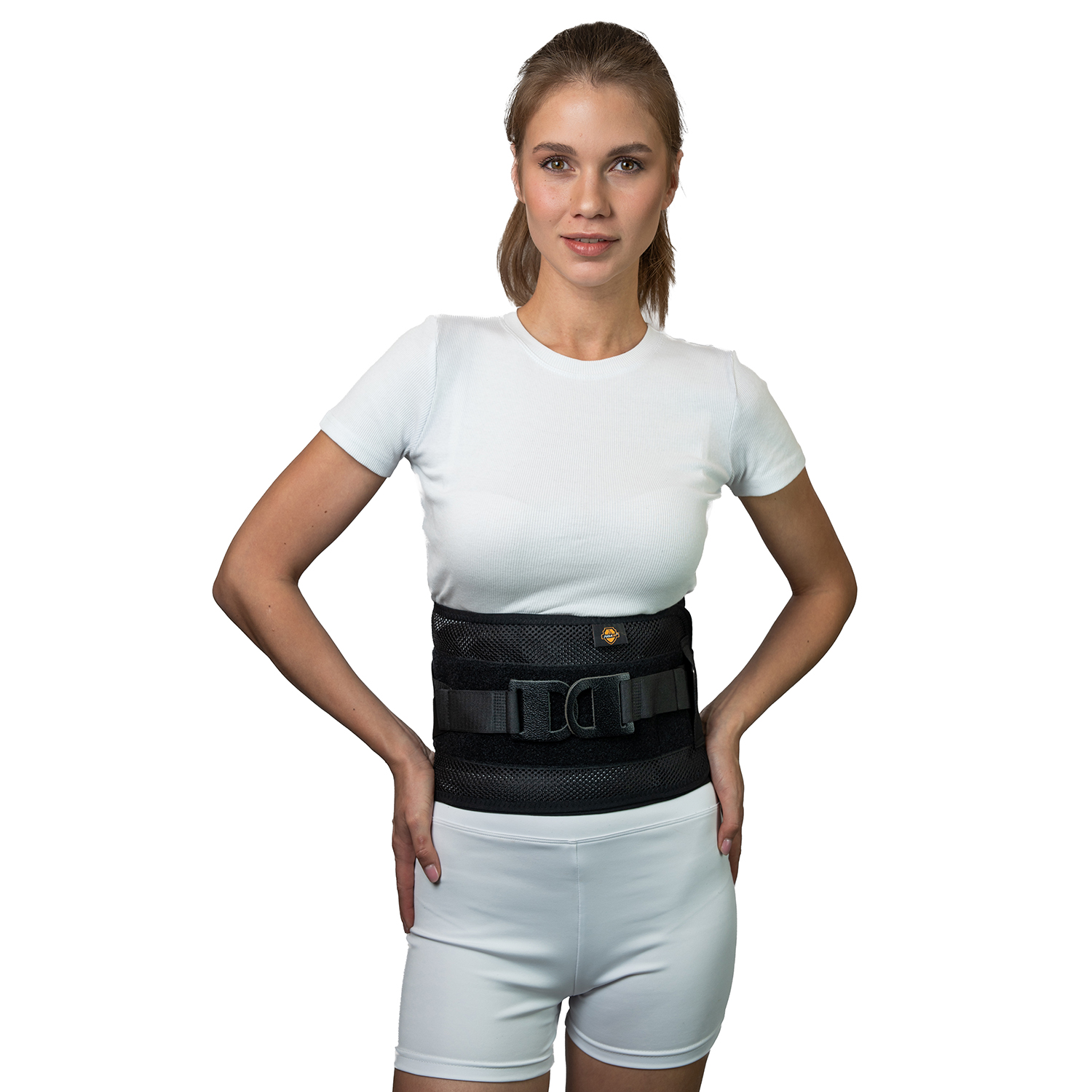 Корсет неопрен пояснично-крестцовый с пластиковой опорой