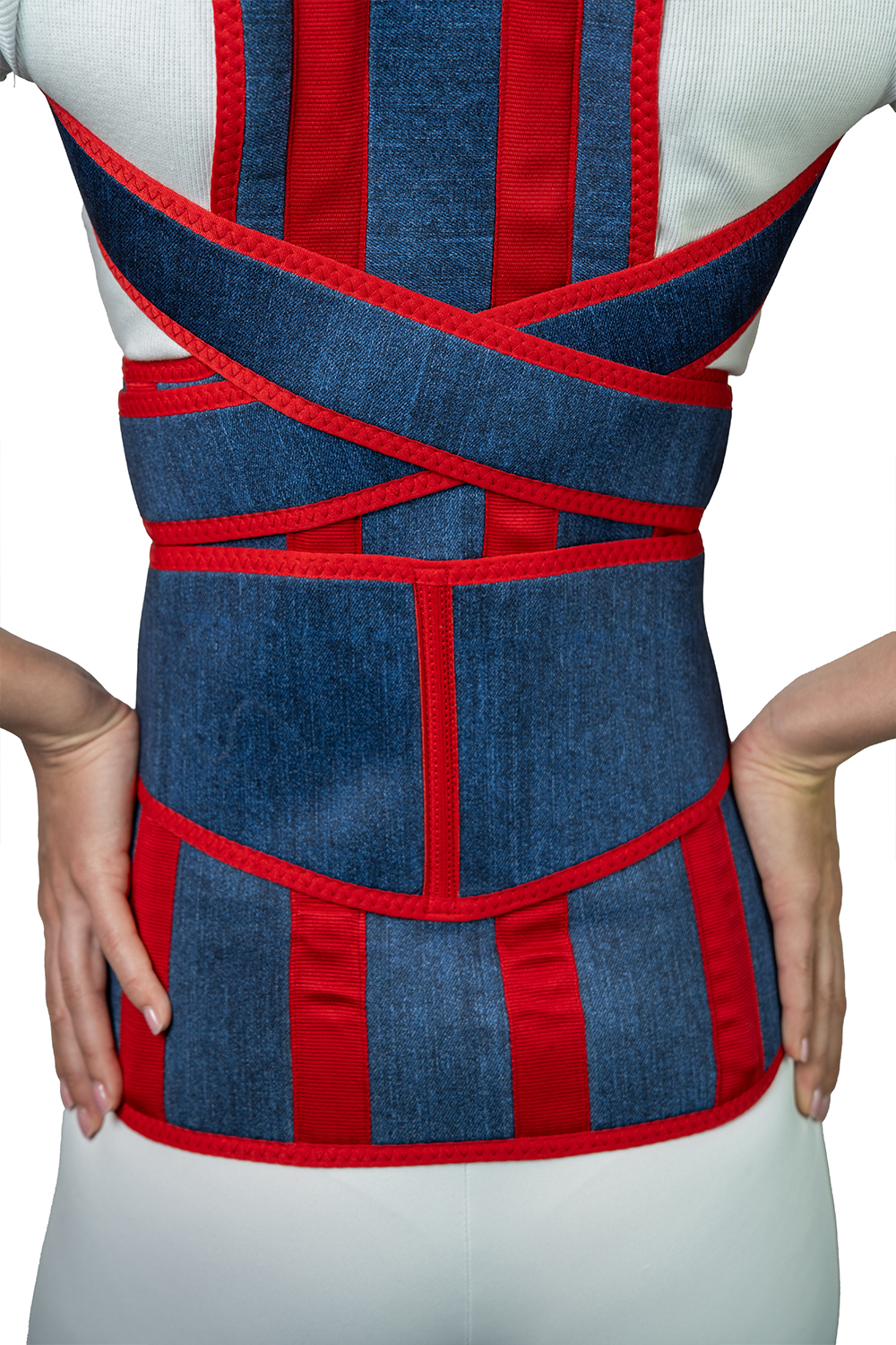 Корсет для поясницы джинс
