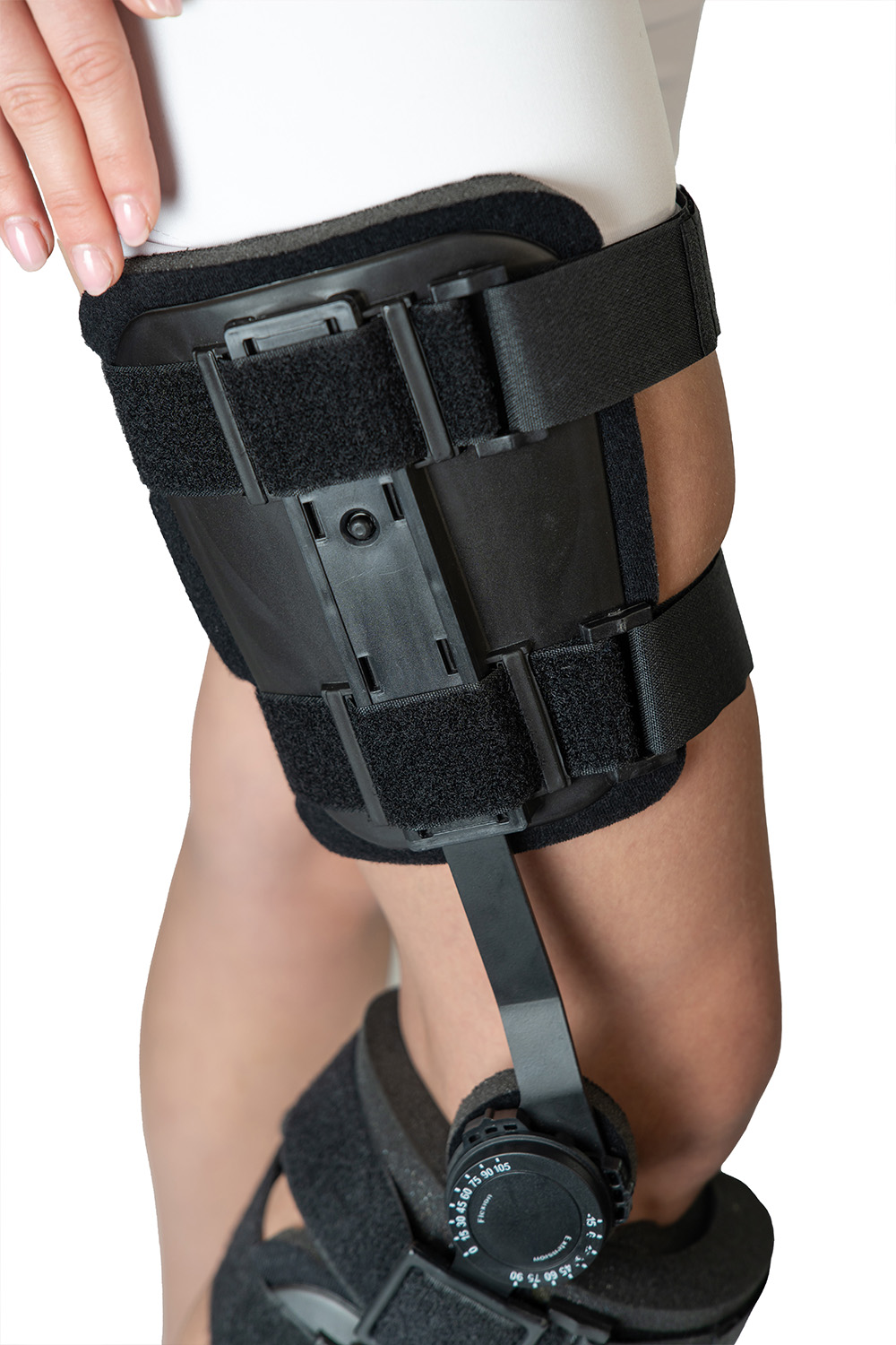 Ортез коленный расширяемый, регулируемый по углу наклона