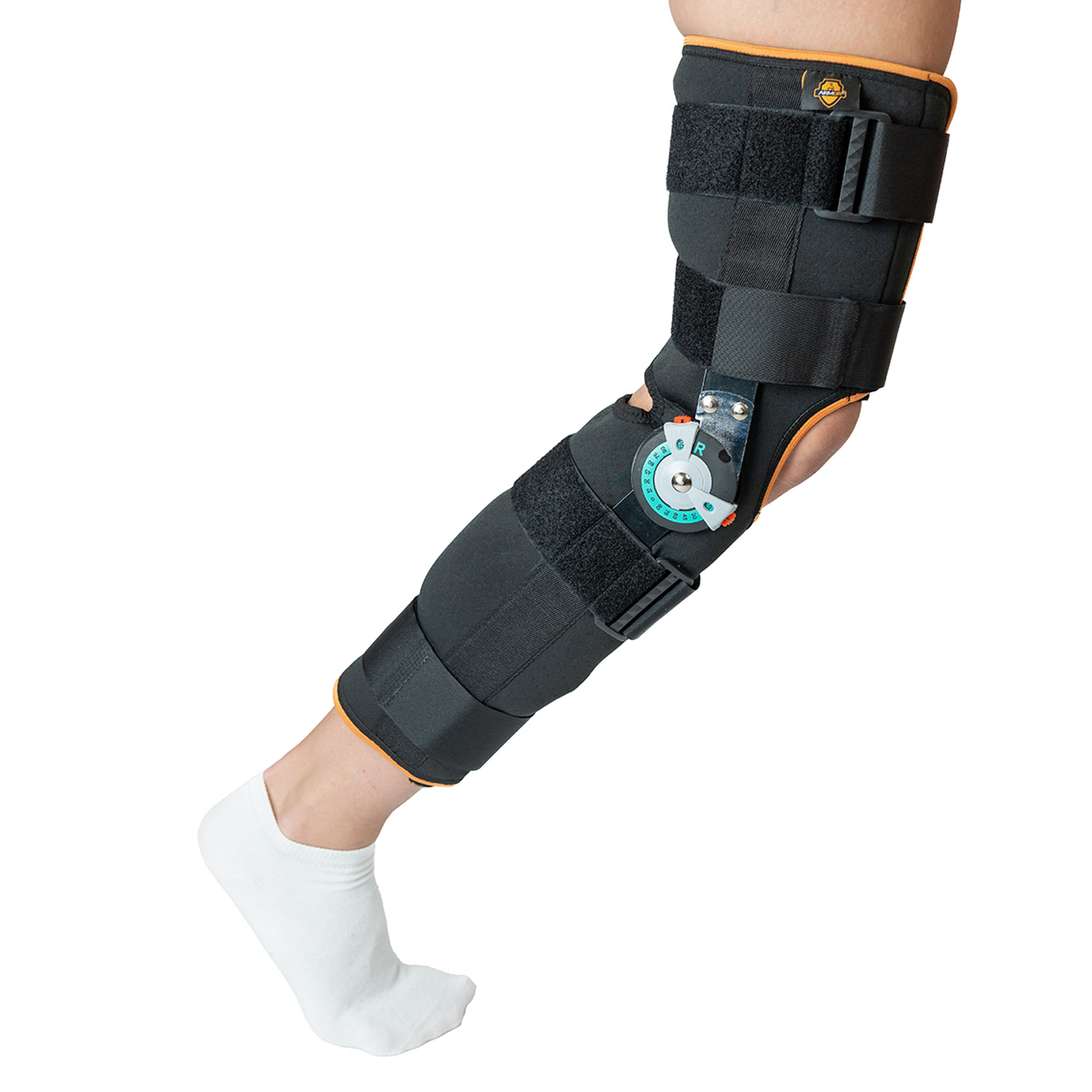 Ортез коленный неопреновый, регулируемый по углу наклона