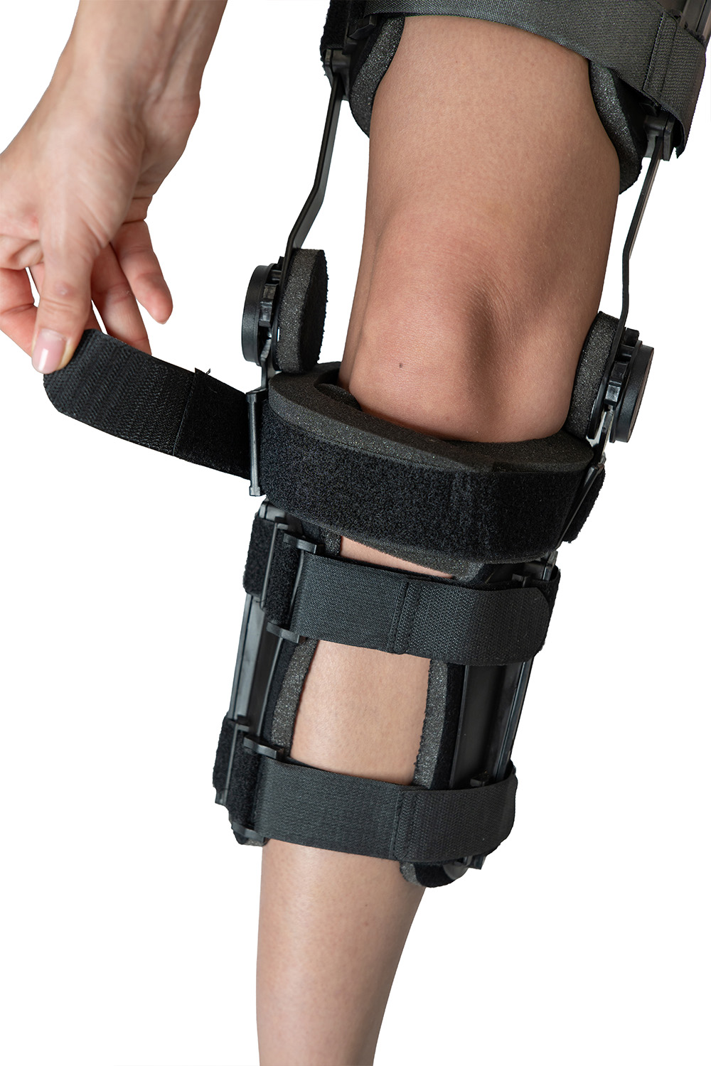 Ортез коленный расширяемый, регулируемый по углу наклона