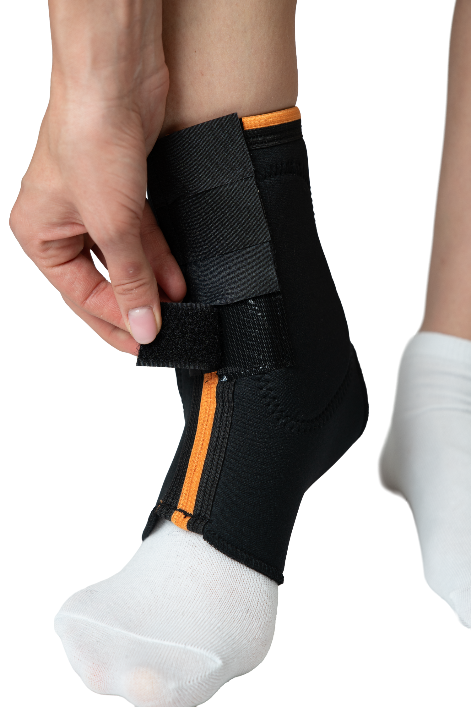 Стабилизатор лодыжки с застежкой на липучке