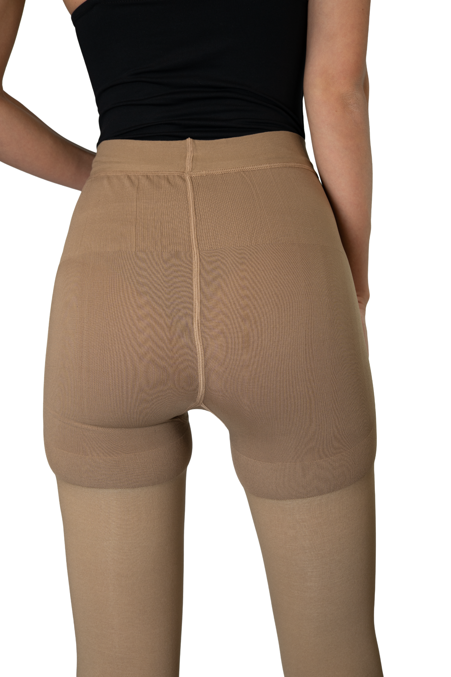 Чулки-колготки медицинские компрессионные с открытым носком