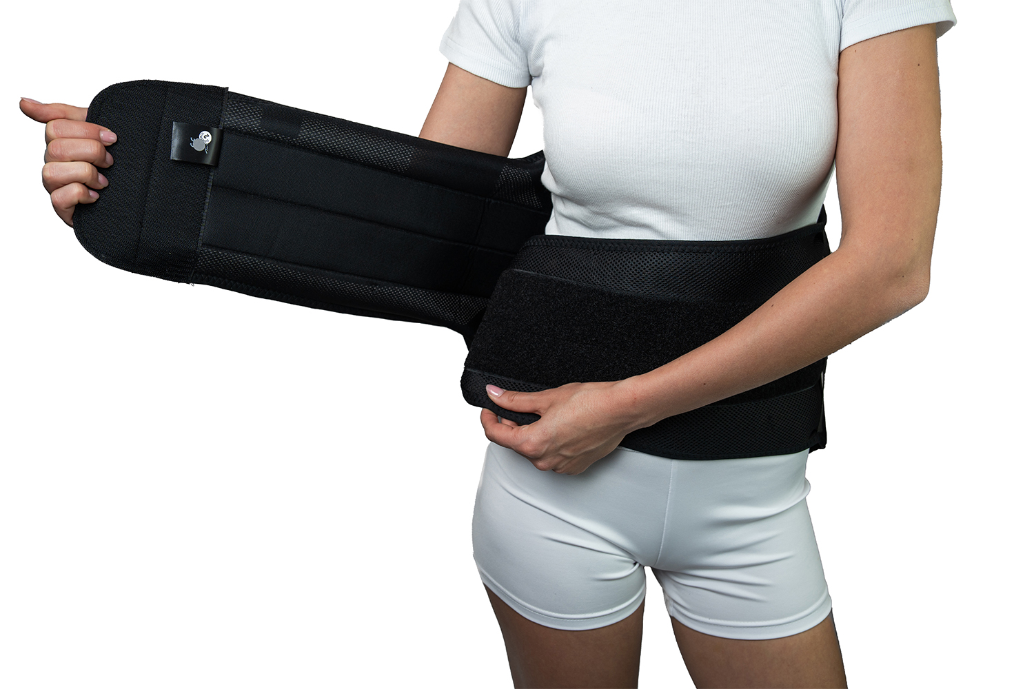 Корсет пояснично-крестцовый, с пластиковой опорой, высота спины 32 см