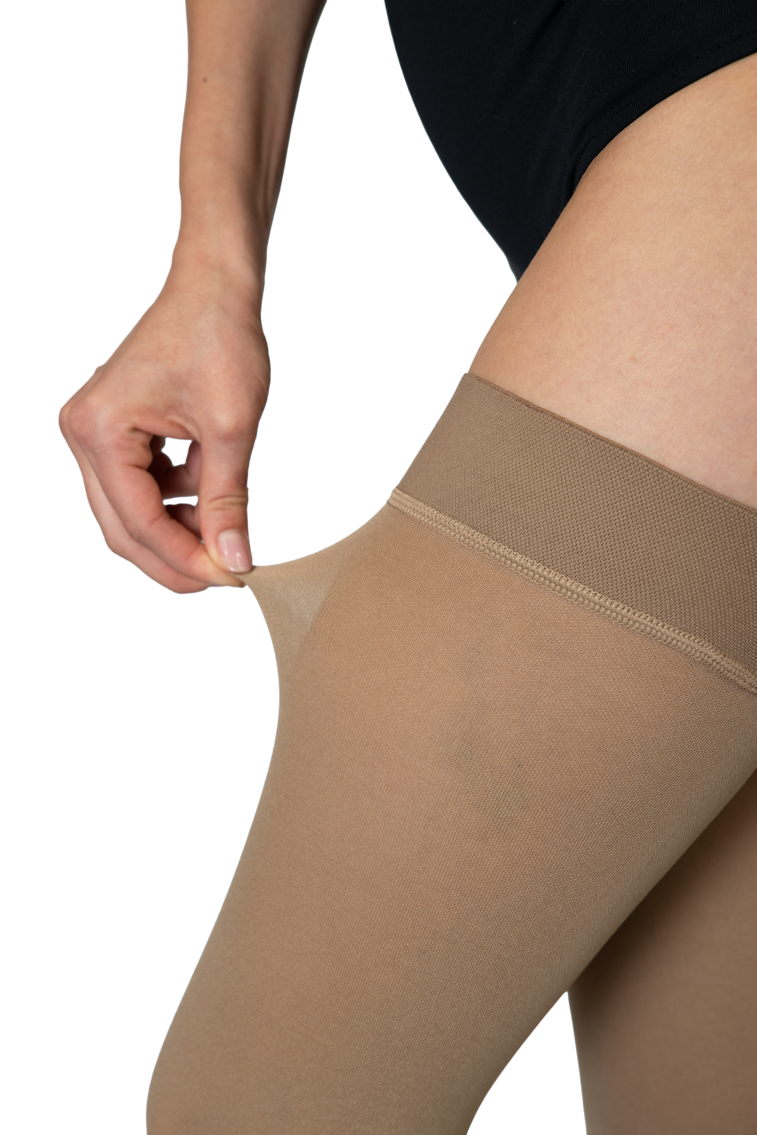 Носки медицинские компрессионные выше колена с закрытым носком ARS11A