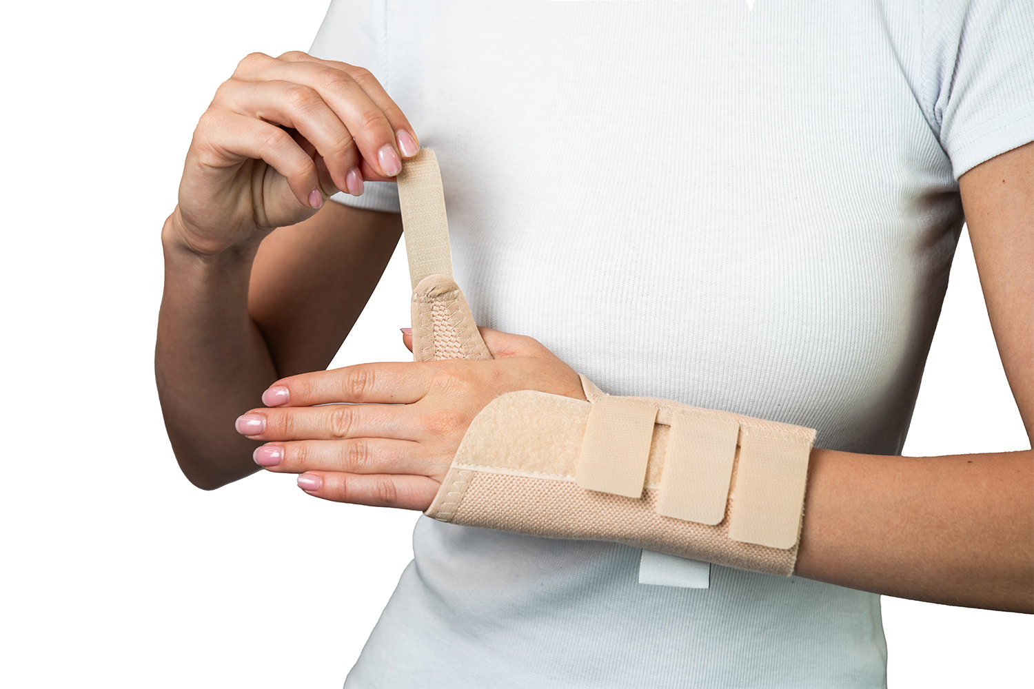 Шина правая для кисти и запястья короткая