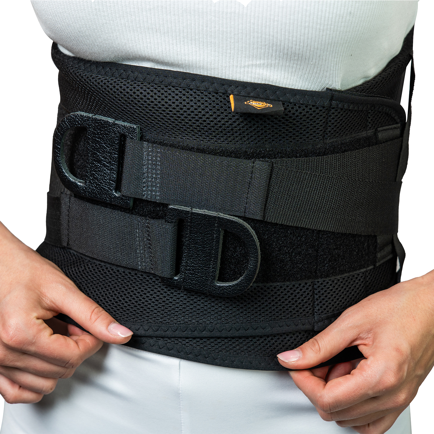 Корсет пояснично-крестцовый, с пластиковой опорой, высота спины 32 см