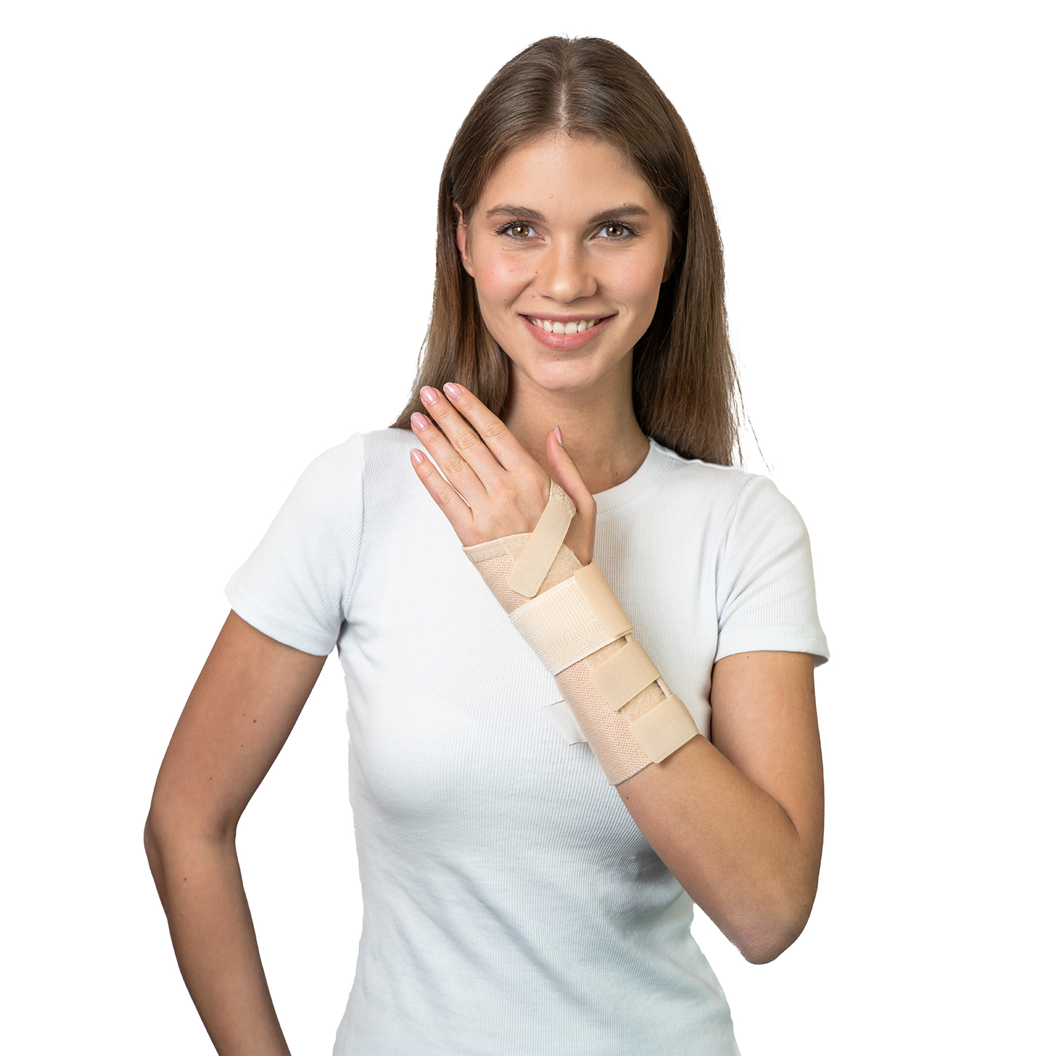 Шина правая для кисти и запястья длинная