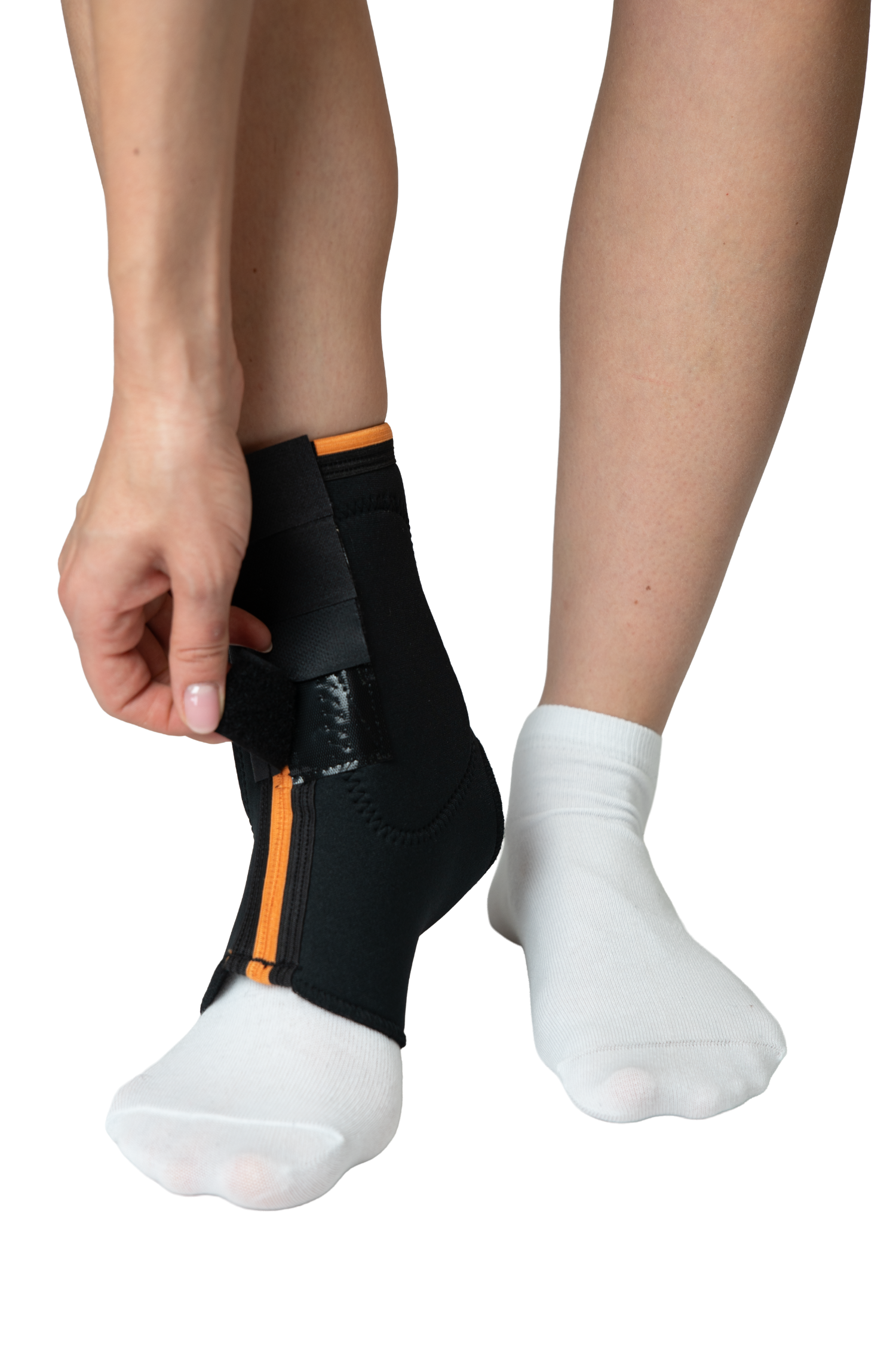 Стабилизатор лодыжки с застежкой на липучке