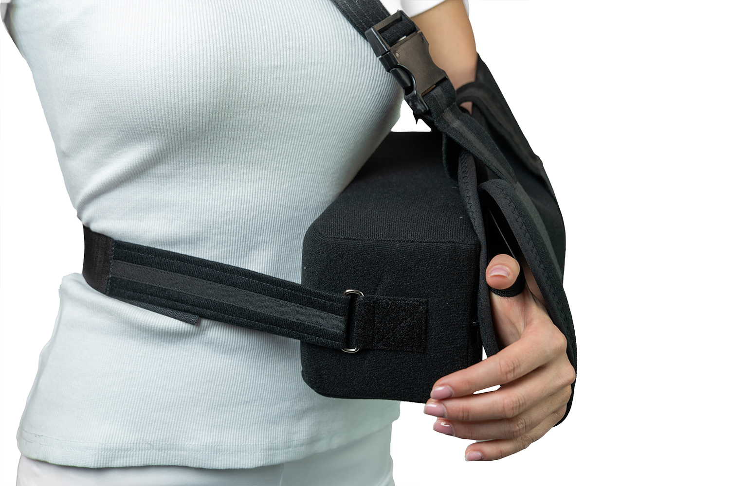 Опора плечевая  c мягким подлокотником  30 градусов