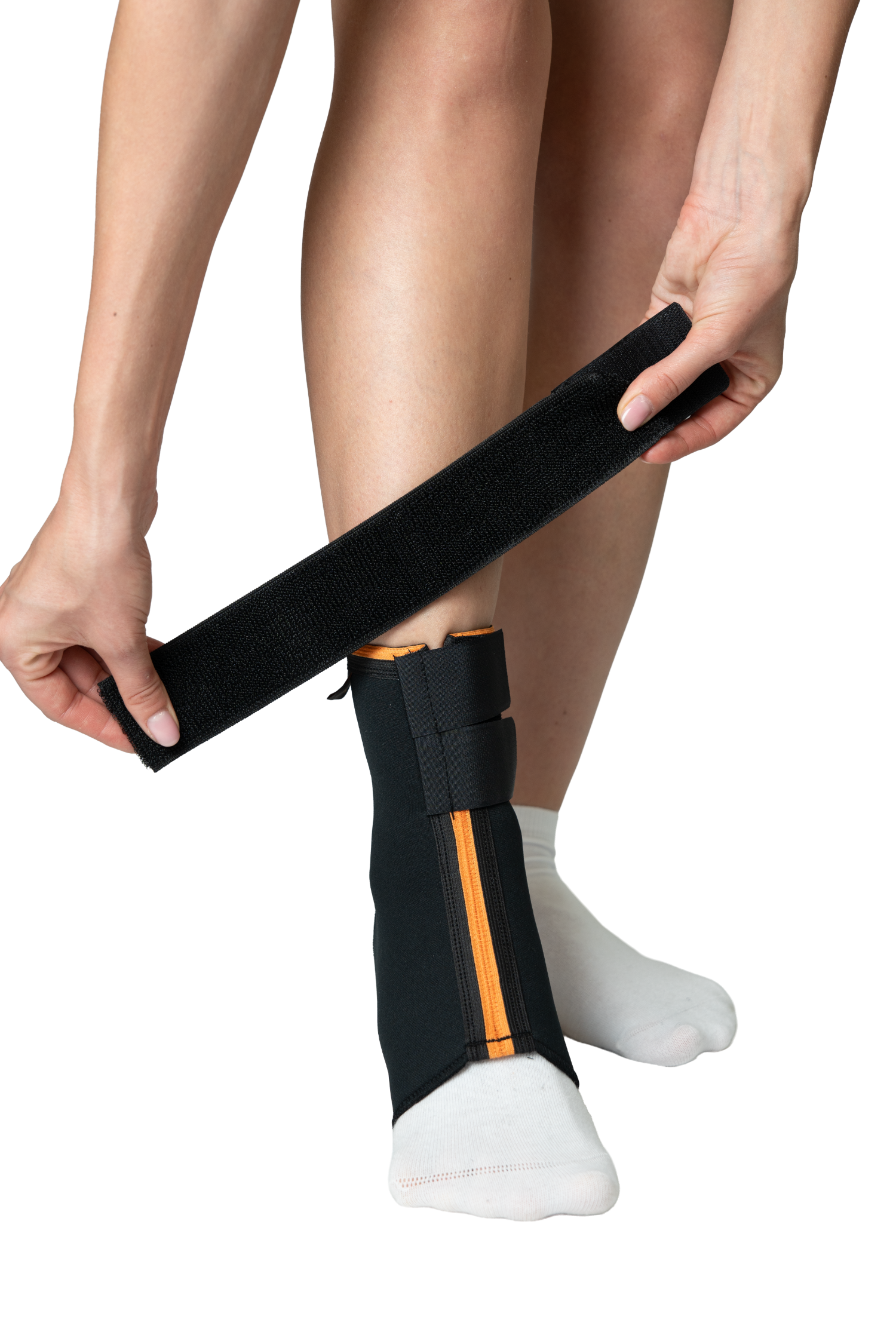 Суппорт лодыжки с застежкой на липучку