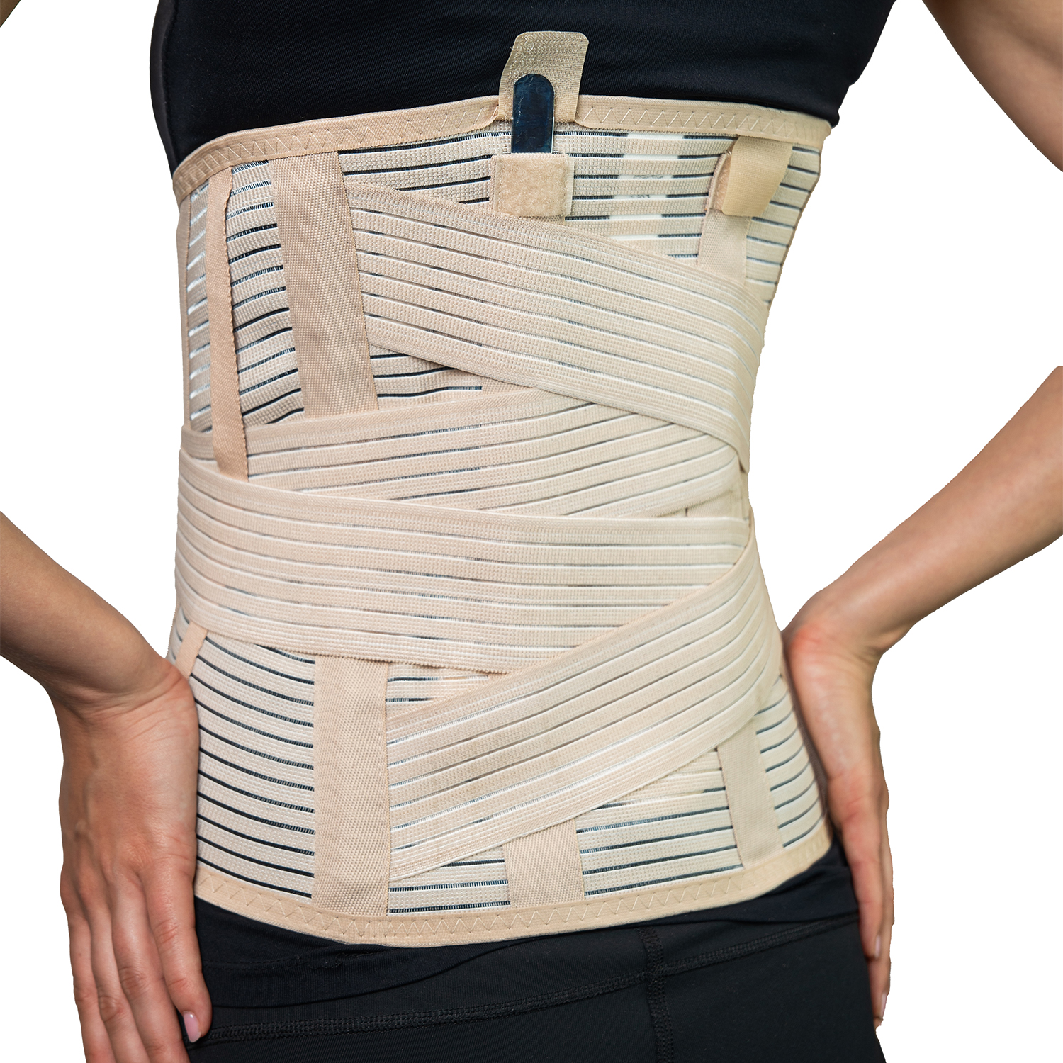 Корсет пояснично-крестцовый с дополнительными поясами, высота спины 32 см