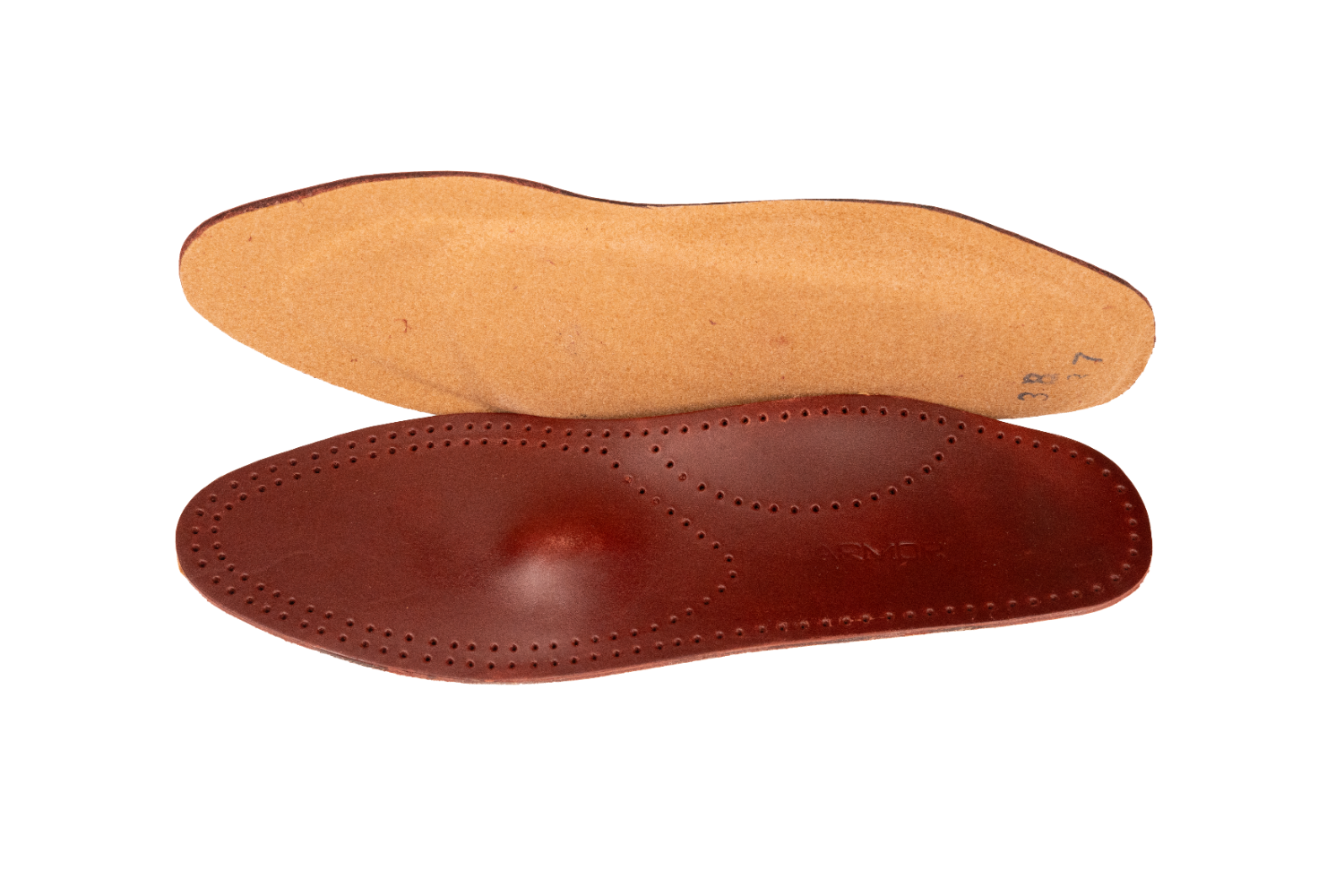 Стелька из кожи