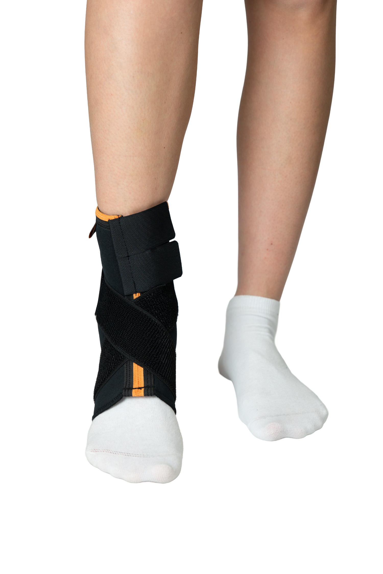 Суппорт лодыжки с защитой лодыжечной подушечки с застежкой на липучке