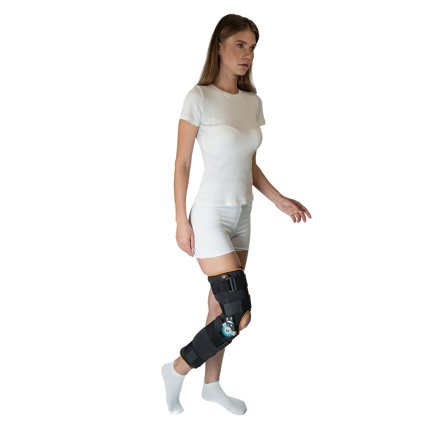 Ортез коленный неопреновый, регулируемый по углу наклона